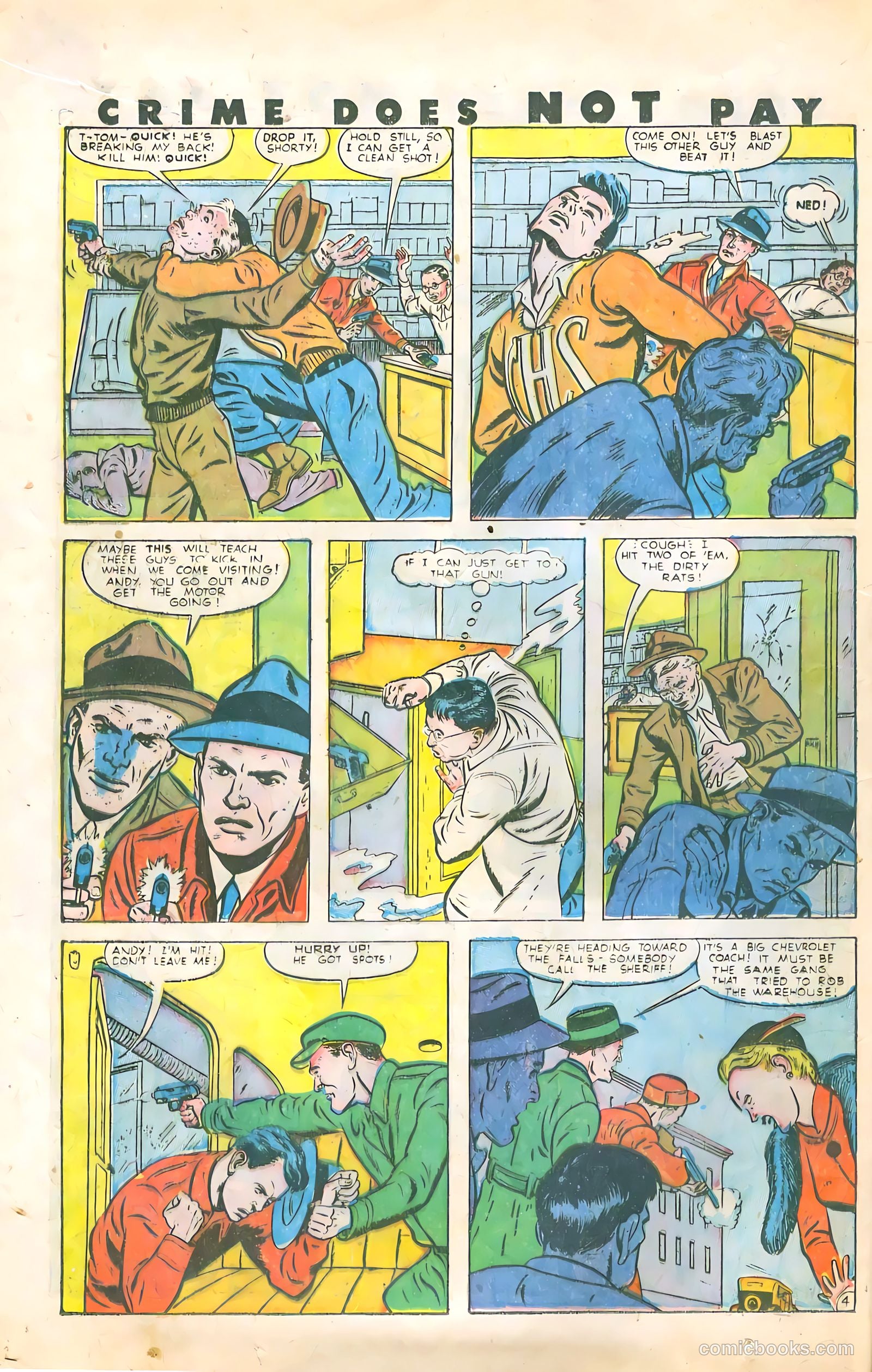Crime Does Not Pay #77 (1949) — page 18 of 52