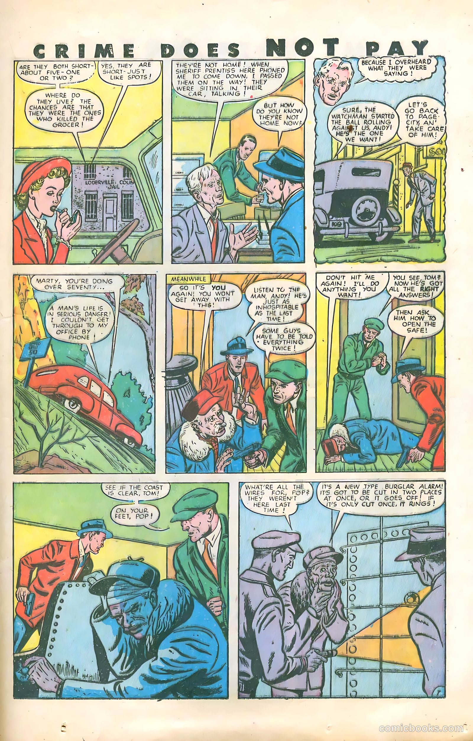 Crime Does Not Pay #77 (1949) — page 21 of 52