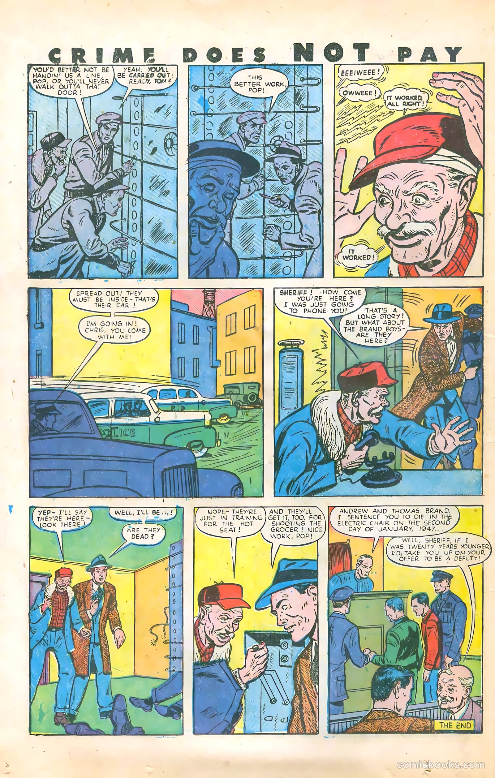 Crime Does Not Pay #77 (1949) — page 22 of 52