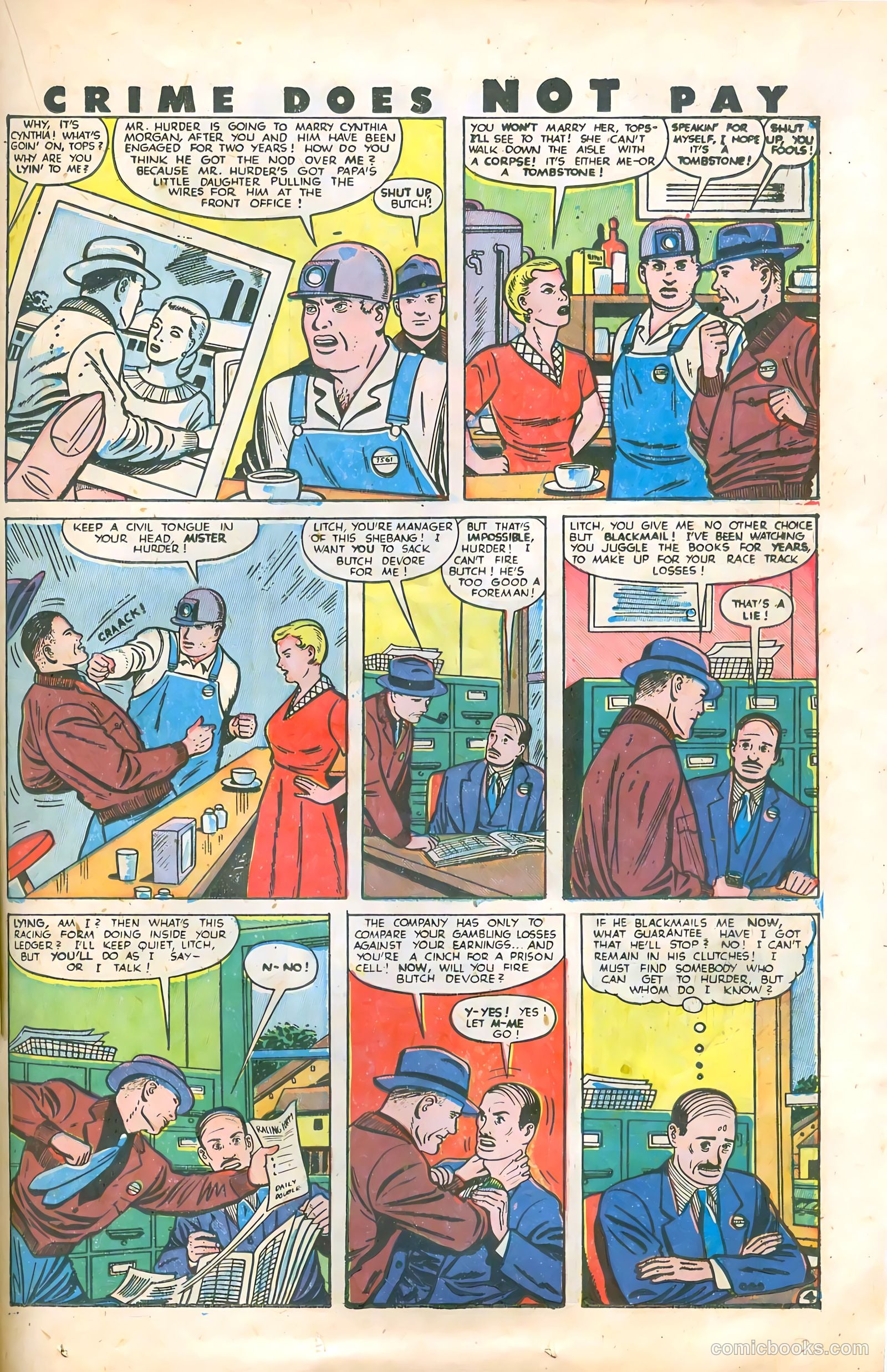 Crime Does Not Pay #77 (1949) — page 29 of 52