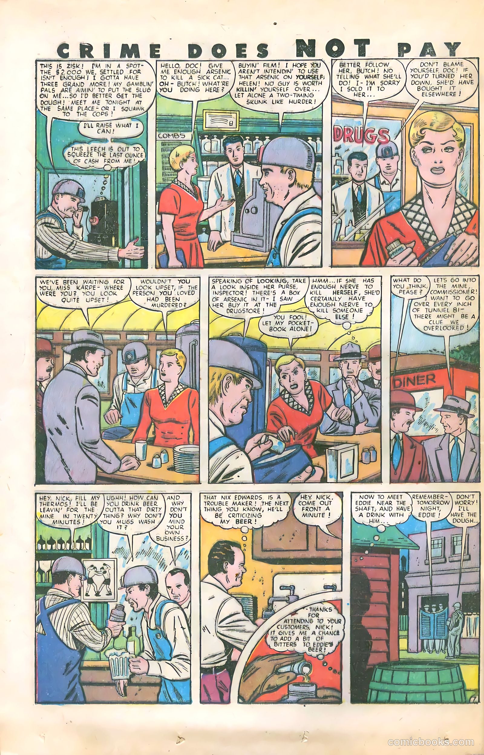 Crime Does Not Pay #77 (1949) — page 32 of 52