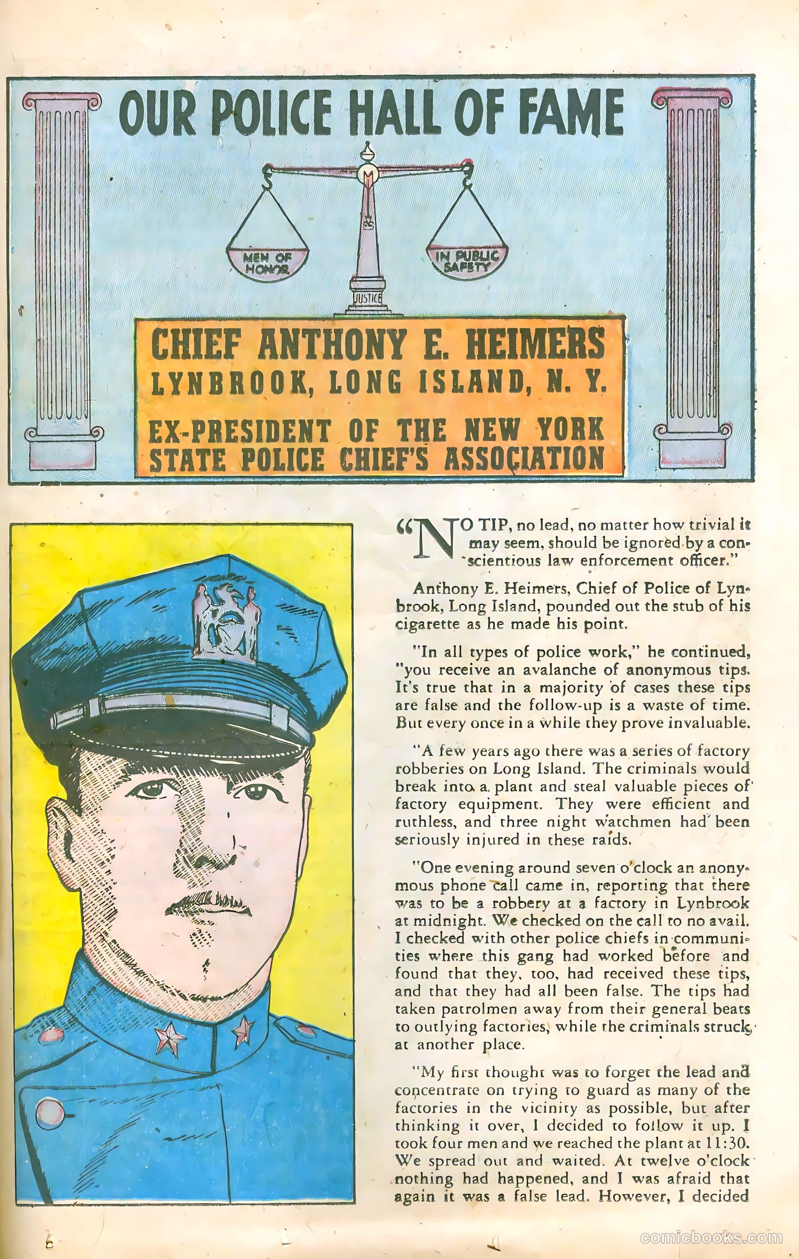 Crime Does Not Pay #77 (1949) — page 35 of 52