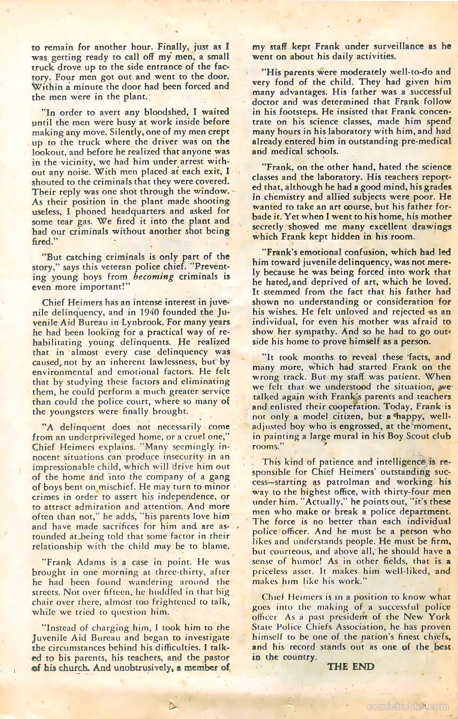 Crime Does Not Pay #77 (1949) — page 36 of 52