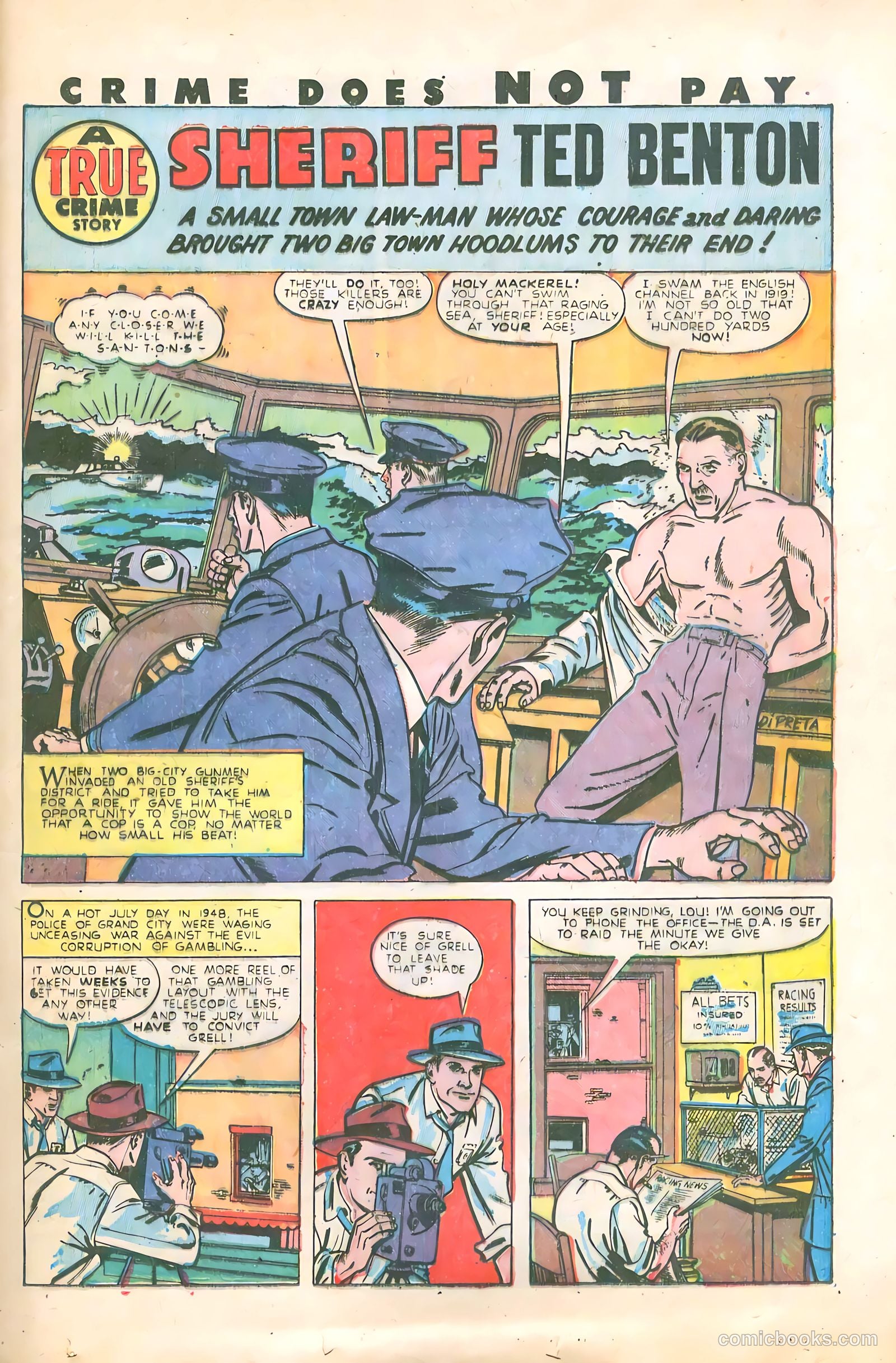 Crime Does Not Pay #77 (1949) — page 37 of 52