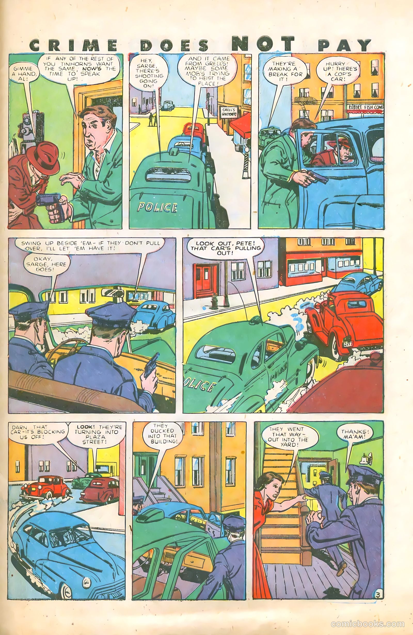 Crime Does Not Pay #77 (1949) — page 39 of 52