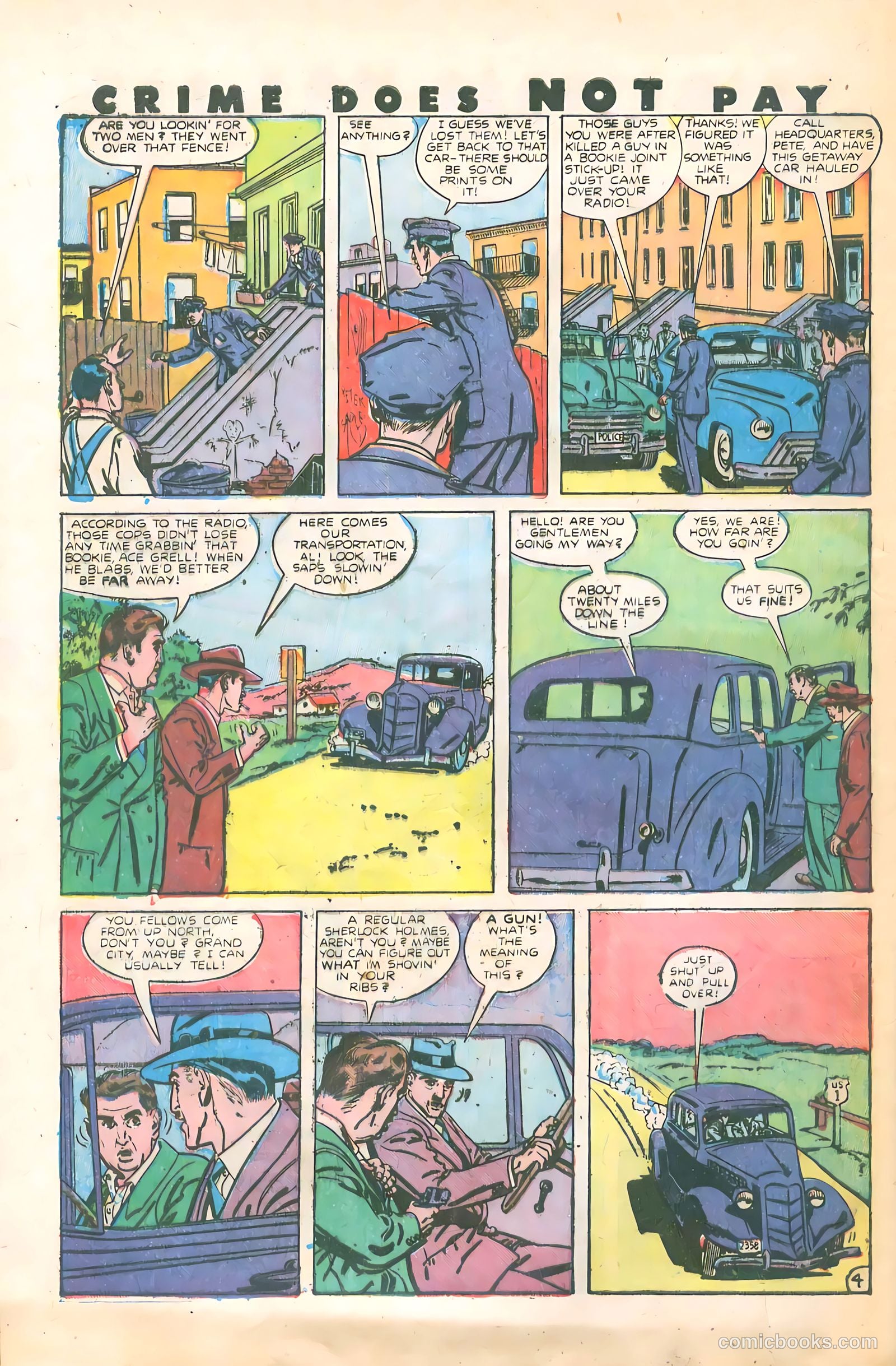 Crime Does Not Pay #77 (1949) — page 40 of 52
