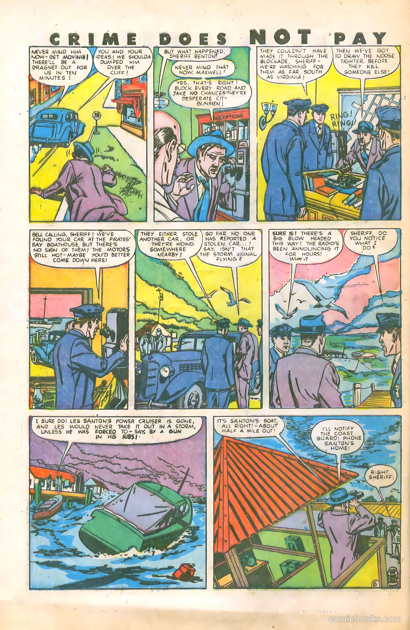 Crime Does Not Pay #77 (1949) — page 42 of 52