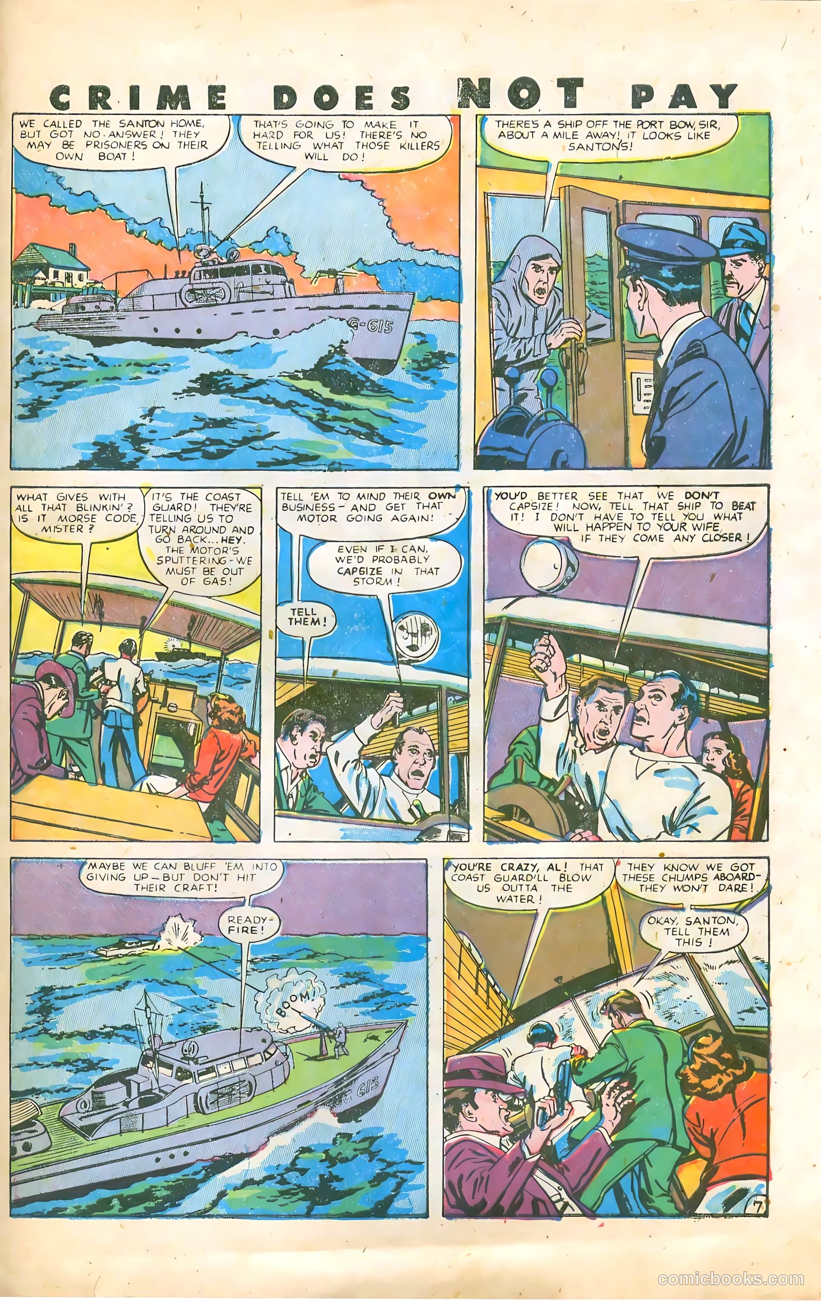 Crime Does Not Pay #77 (1949) — page 43 of 52