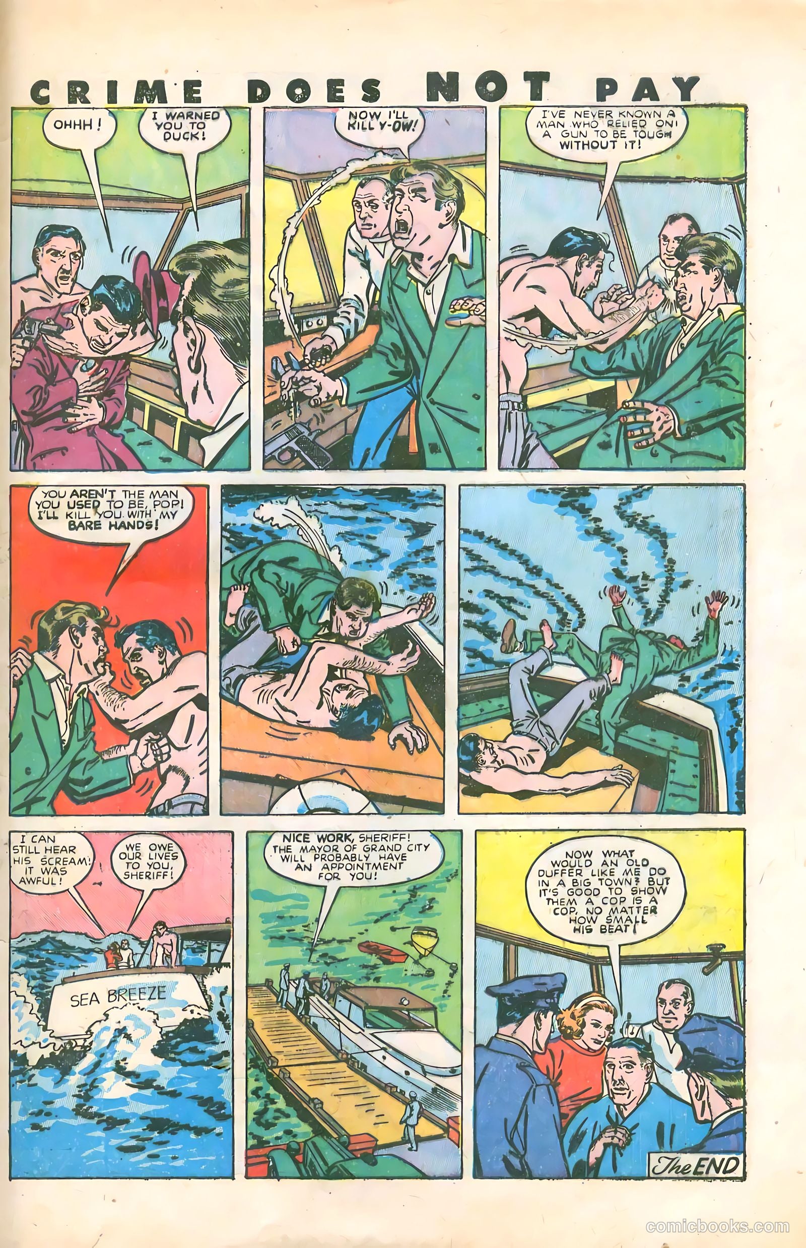 Crime Does Not Pay #77 (1949) — page 45 of 52