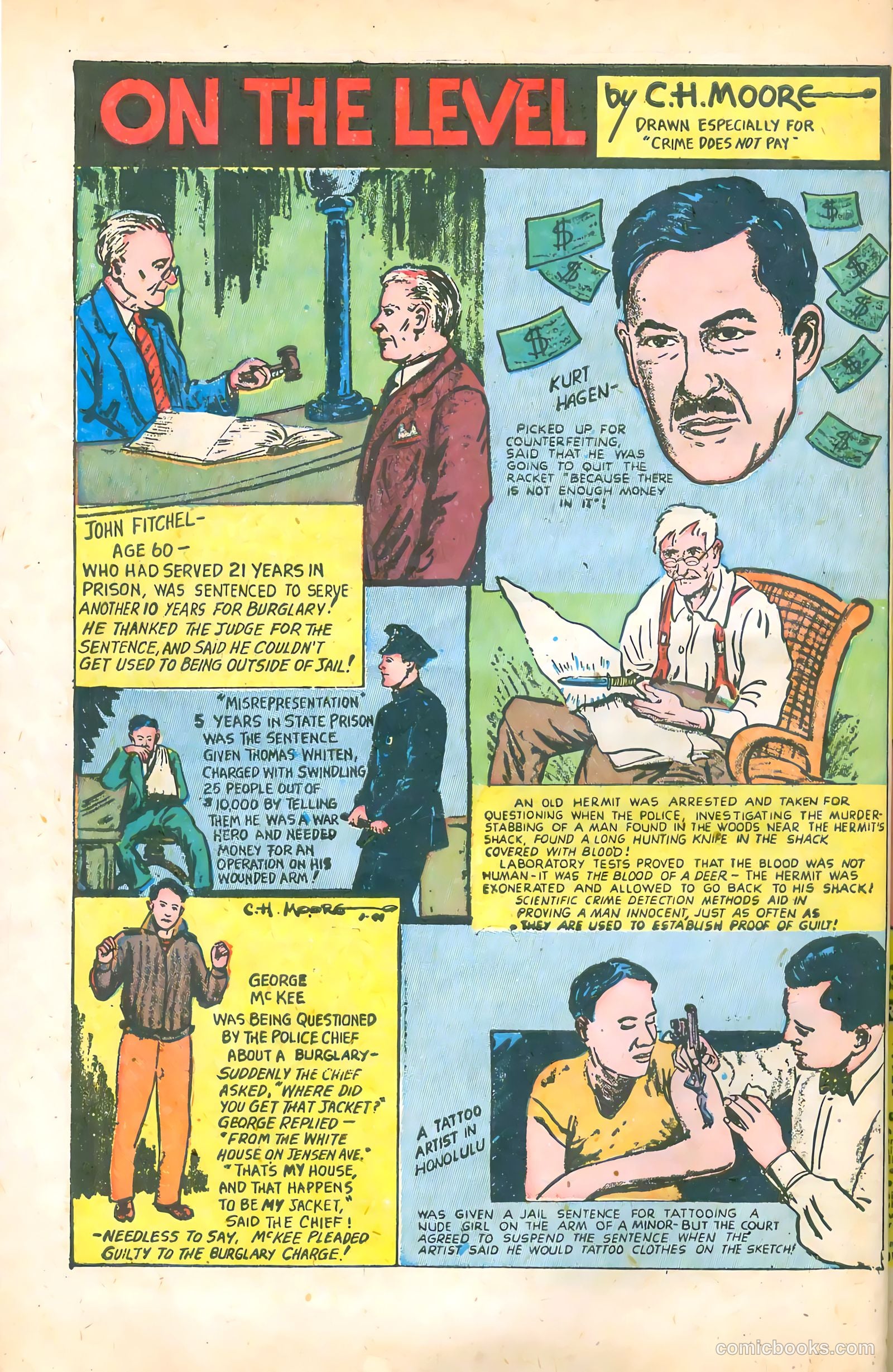 Crime Does Not Pay #77 (1949) — page 48 of 52