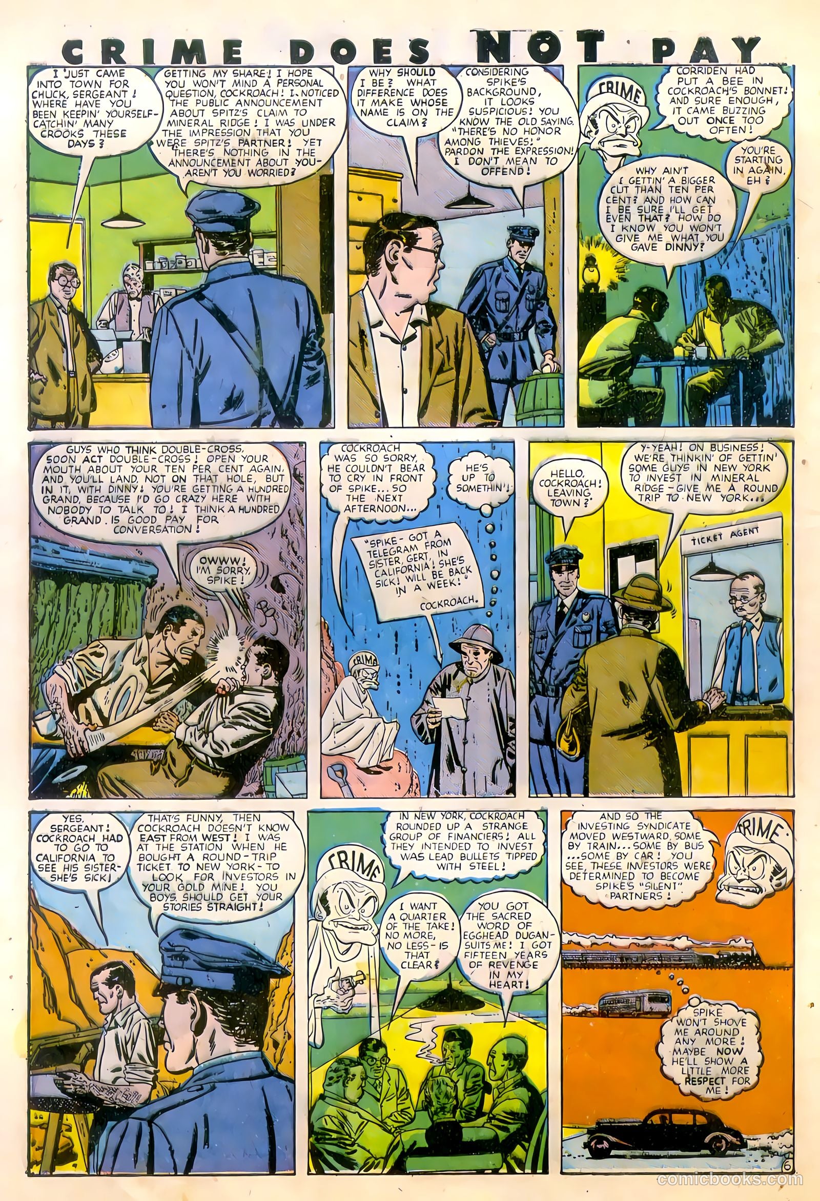 Crime Does Not Pay #79 (1949) — page 8 of 52
