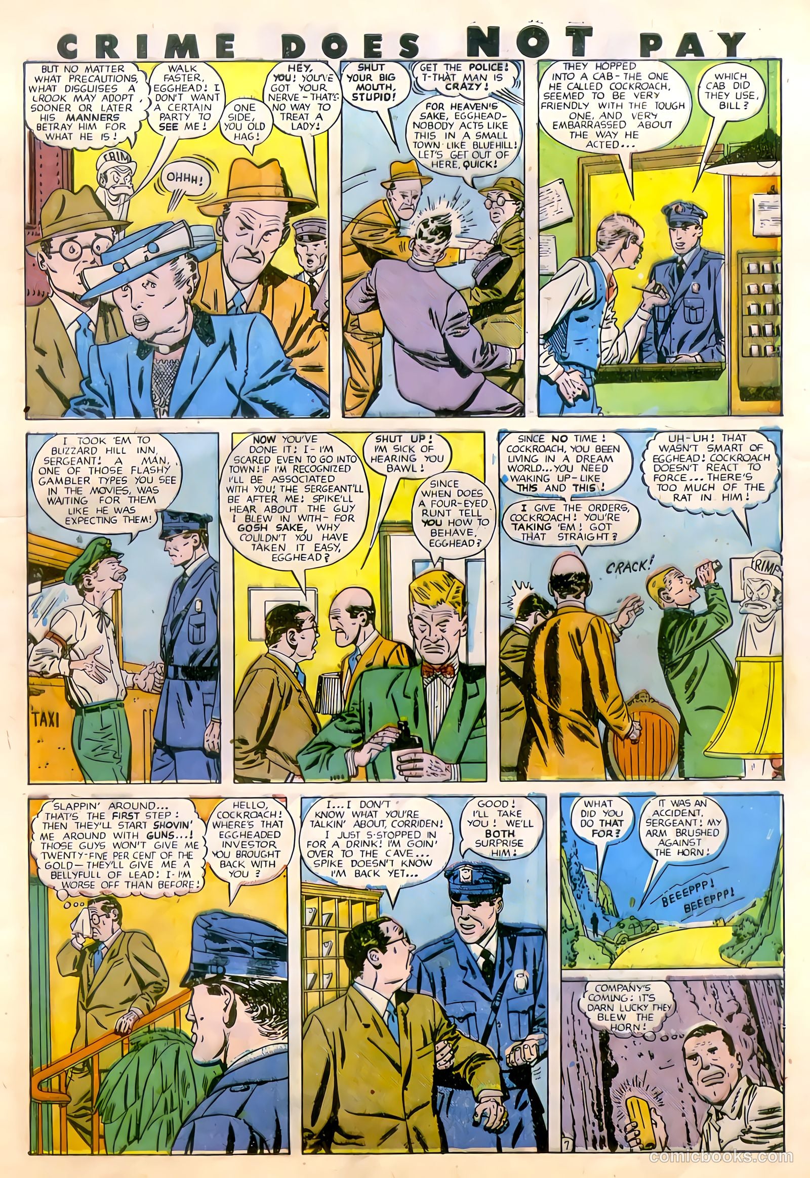 Crime Does Not Pay #79 (1949) — page 9 of 52
