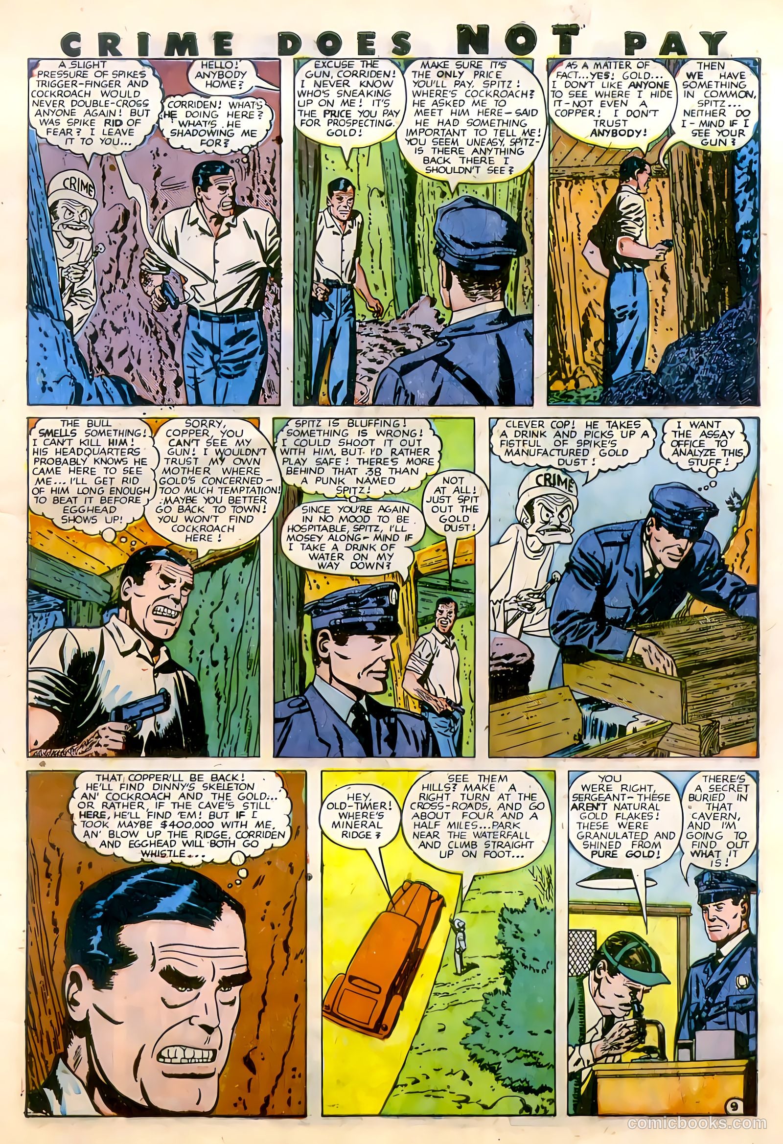 Crime Does Not Pay #79 (1949) — page 11 of 52
