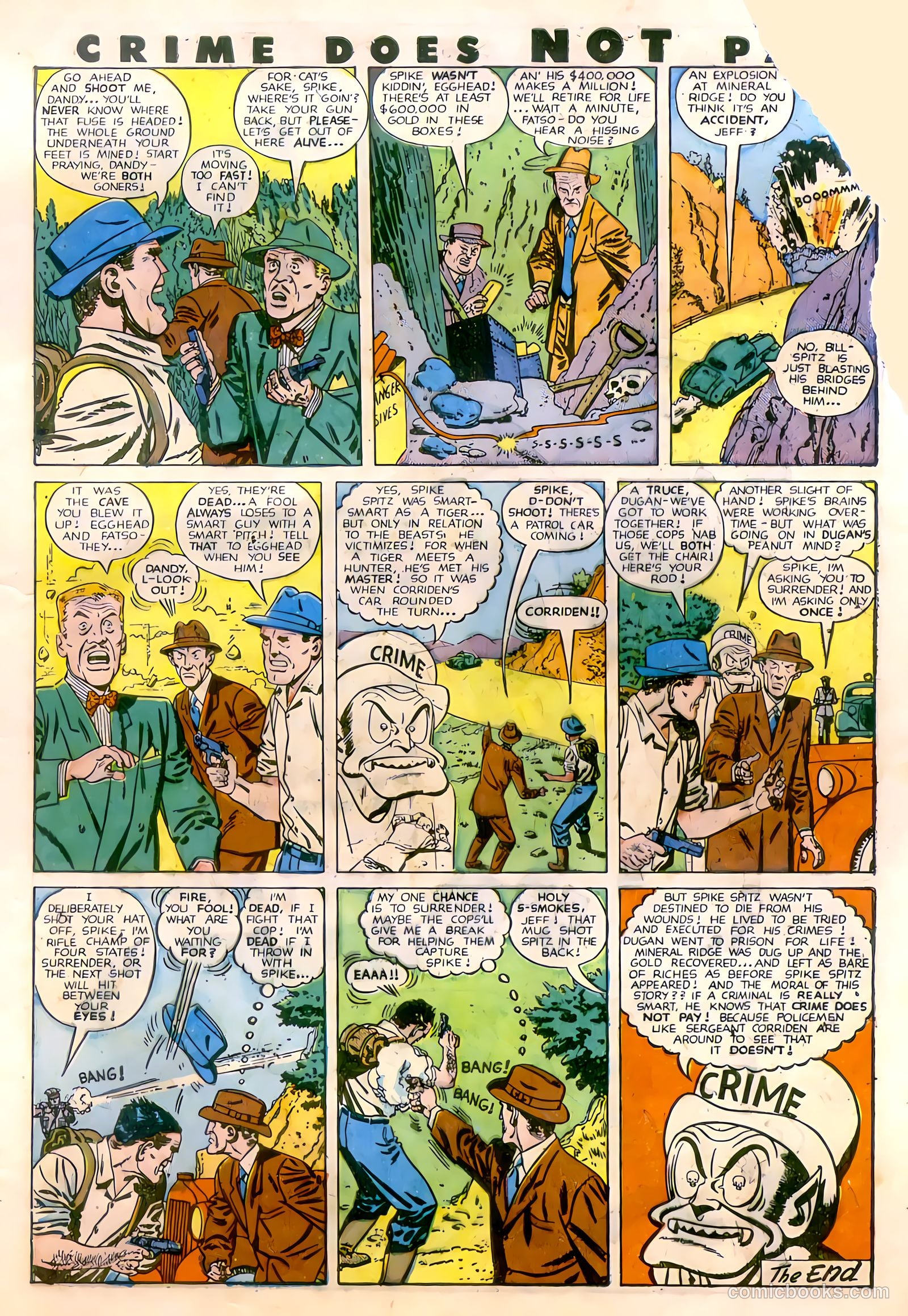 Crime Does Not Pay #79 (1949) — page 13 of 52