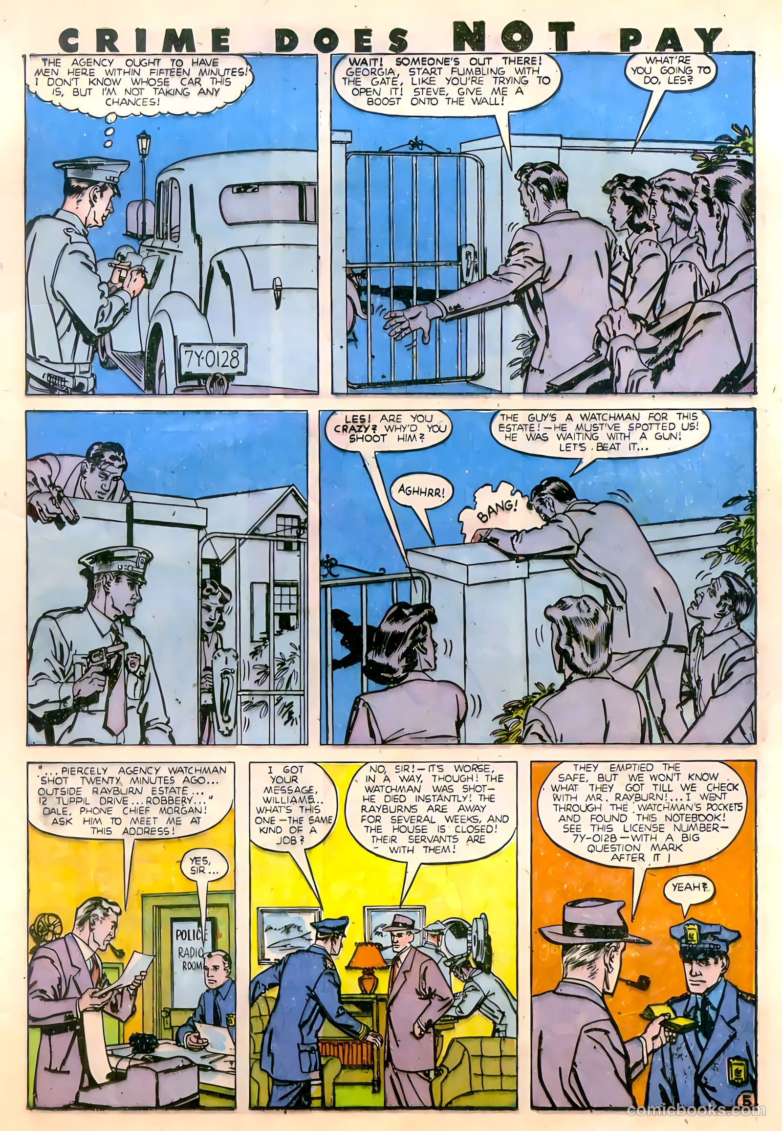 Crime Does Not Pay #79 (1949) — page 21 of 52