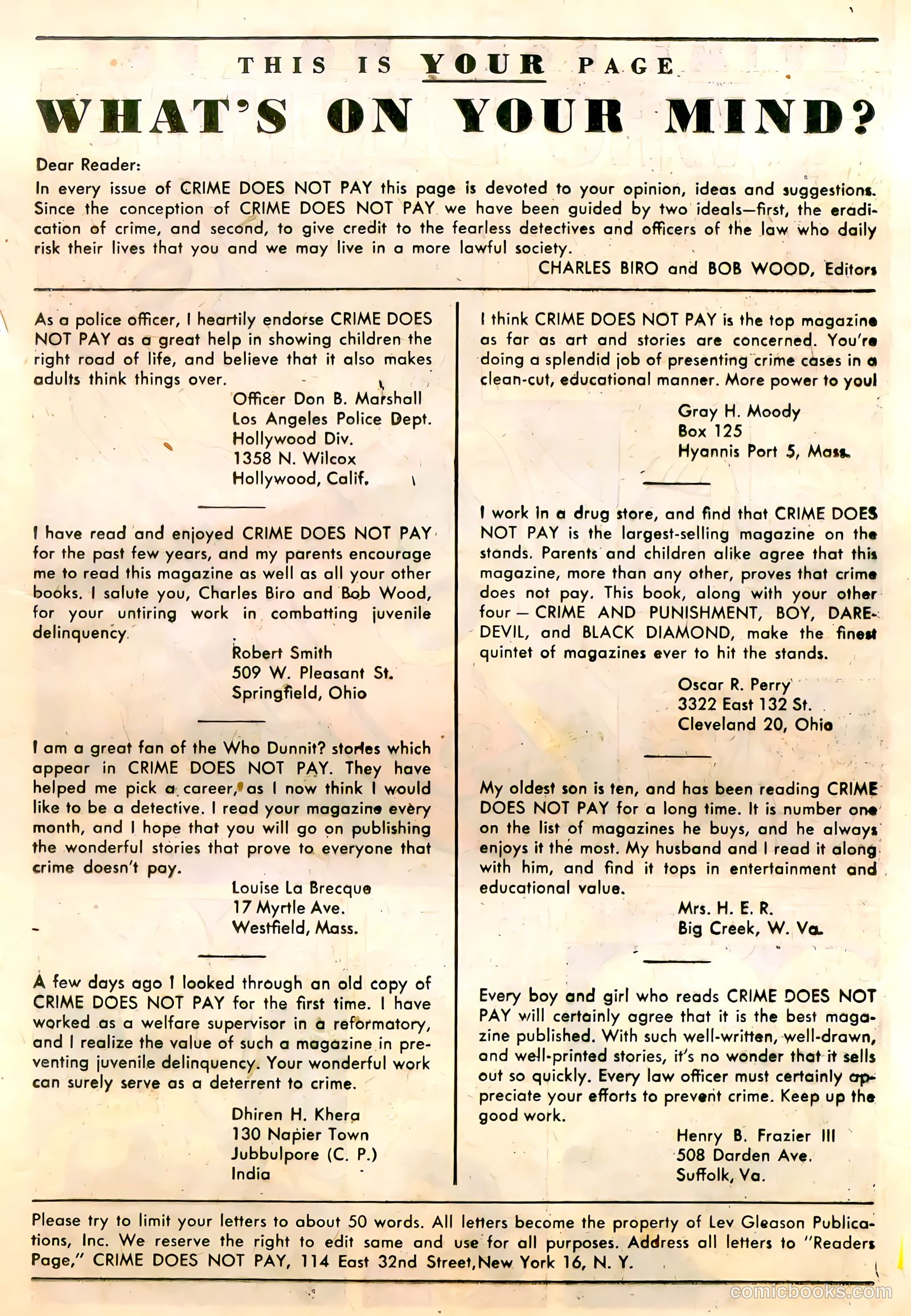 Crime Does Not Pay #79 (1949) — page 25 of 52