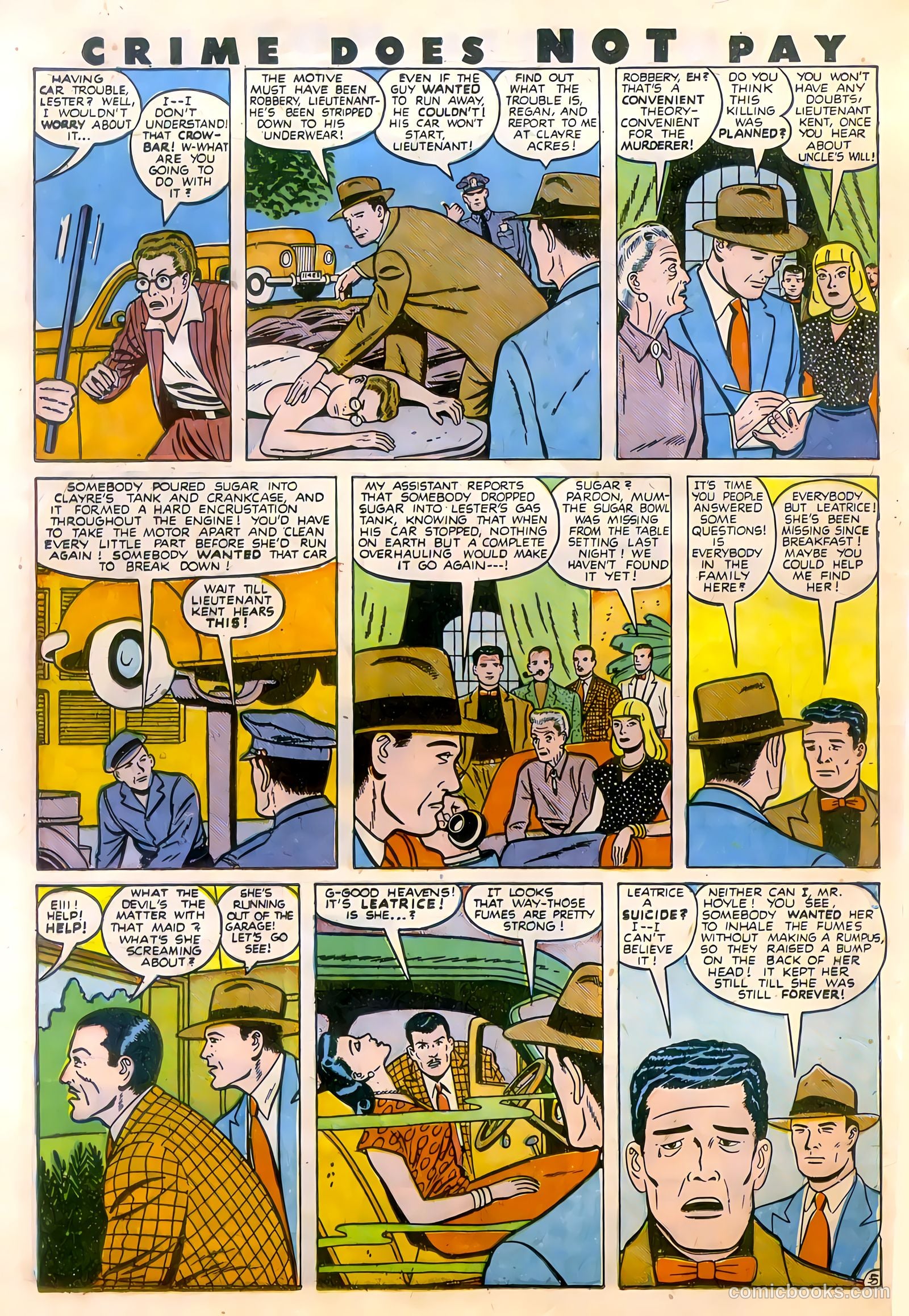 Crime Does Not Pay #79 (1949) — page 30 of 52