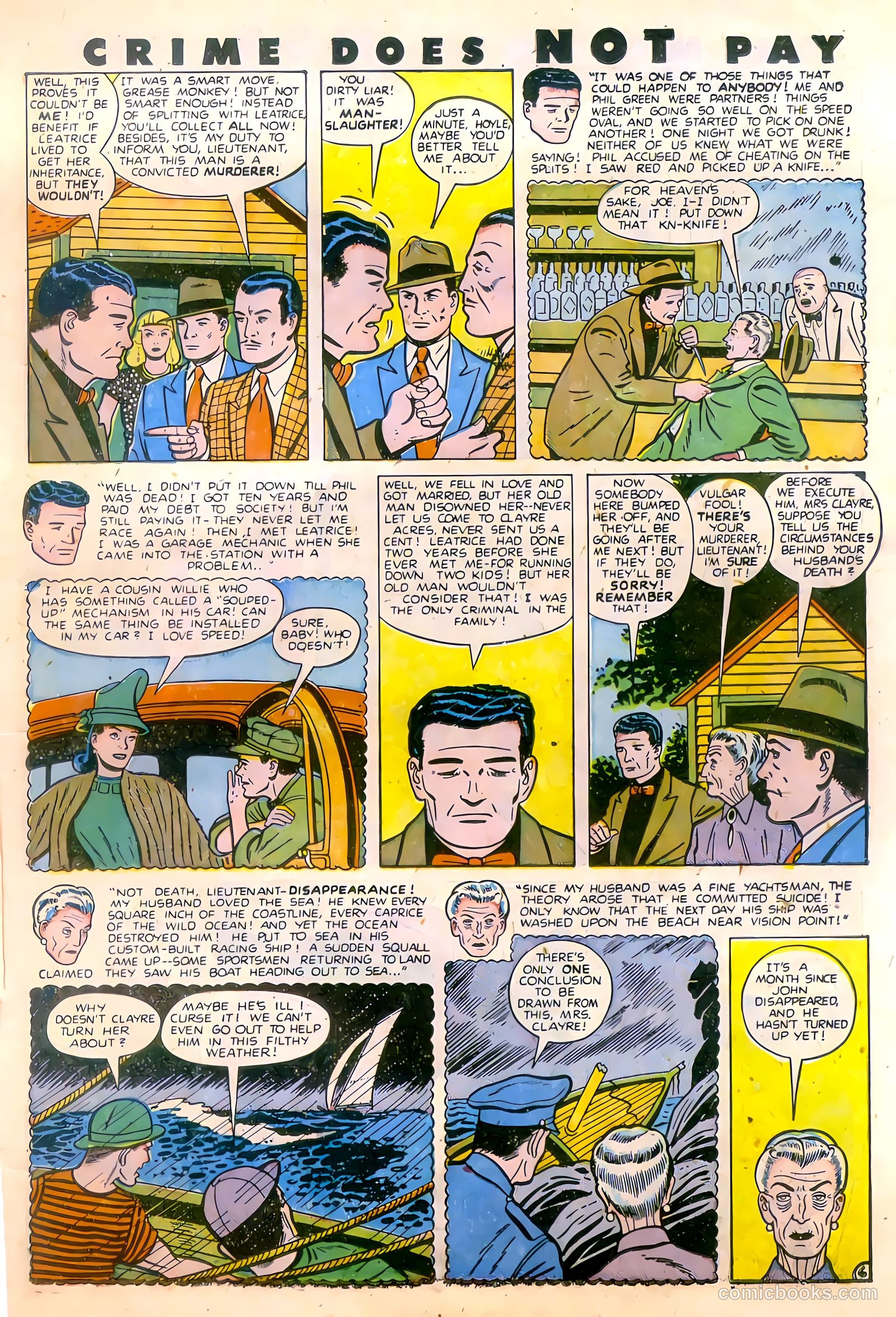 Crime Does Not Pay #79 (1949) — page 31 of 52