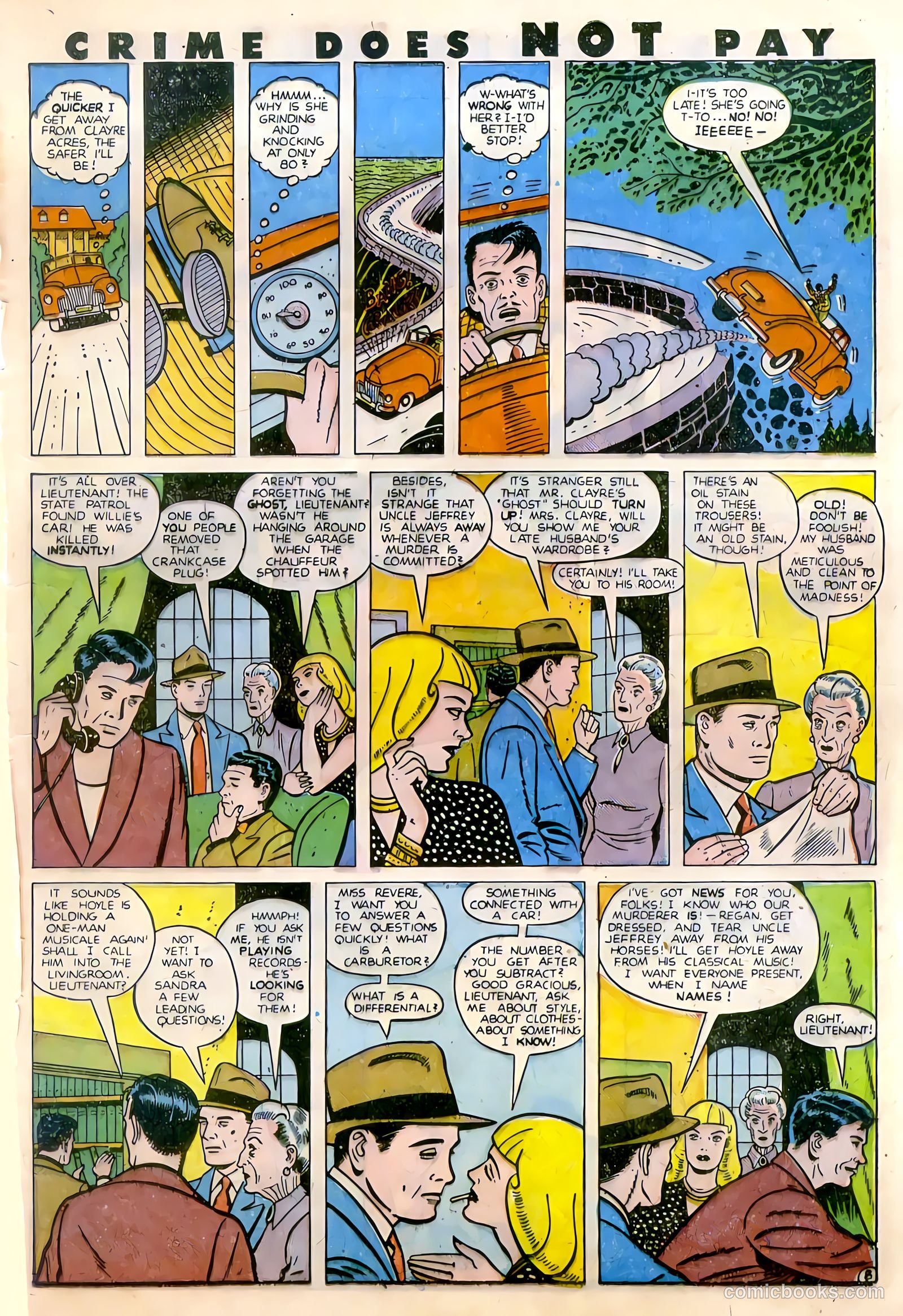 Crime Does Not Pay #79 (1949) — page 33 of 52