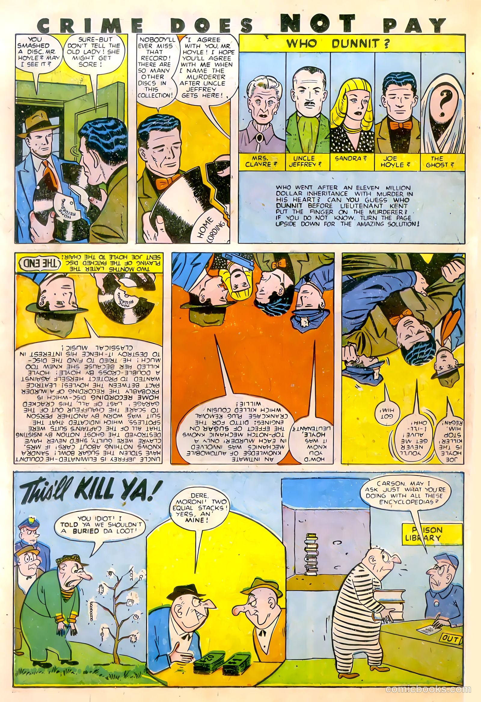 Crime Does Not Pay #79 (1949) — page 34 of 52