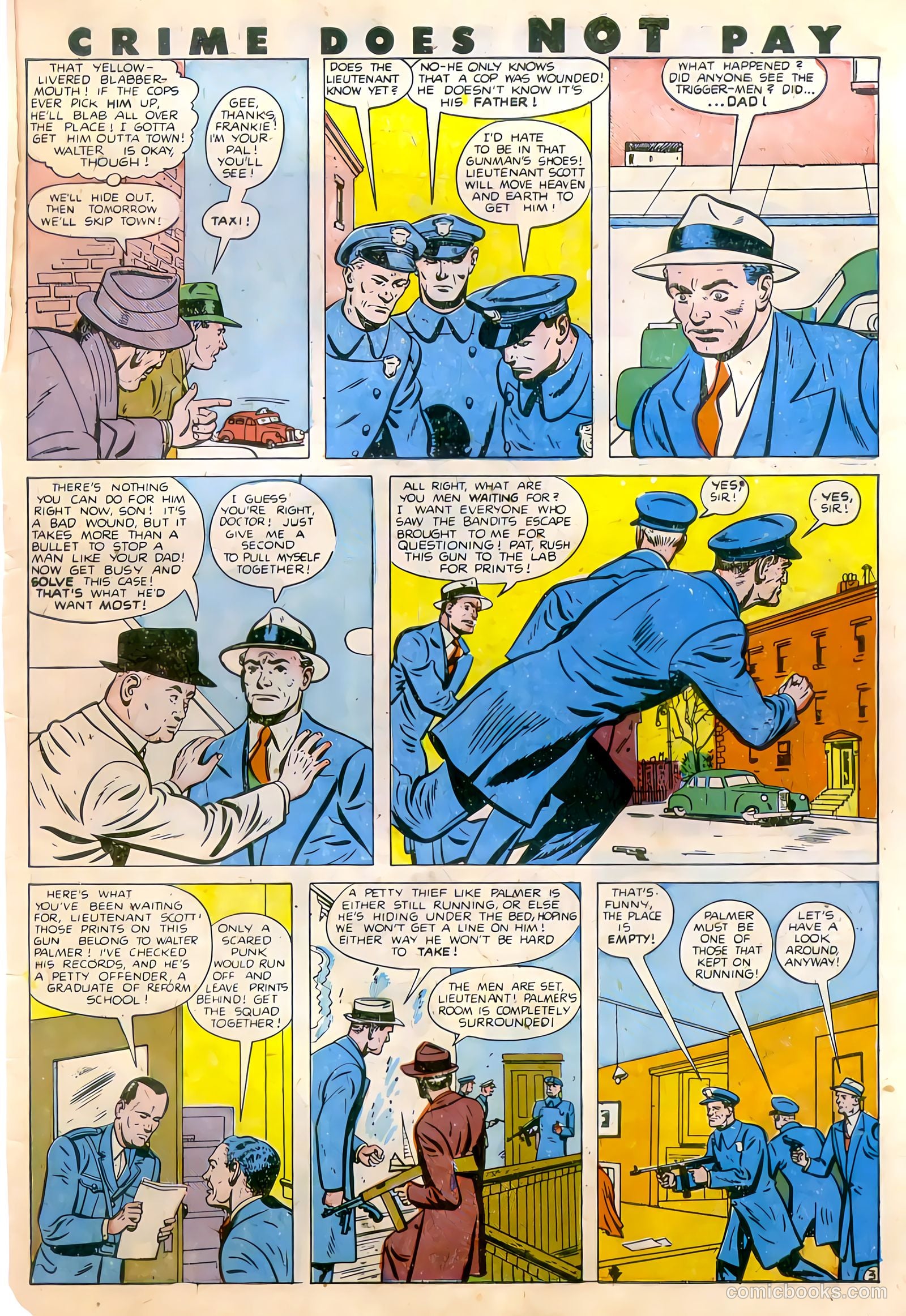 Crime Does Not Pay #79 (1949) — page 43 of 52
