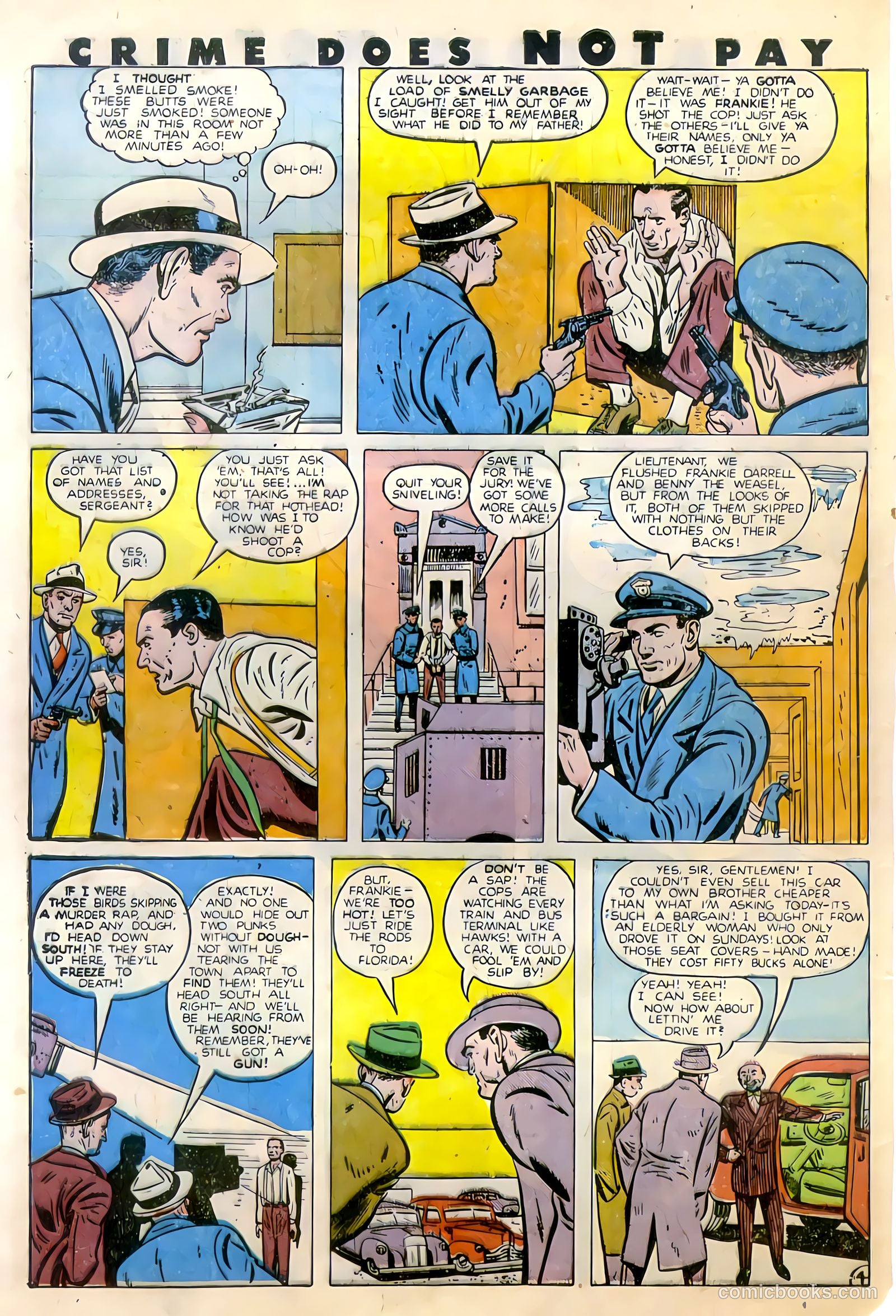 Crime Does Not Pay #79 (1949) — page 44 of 52