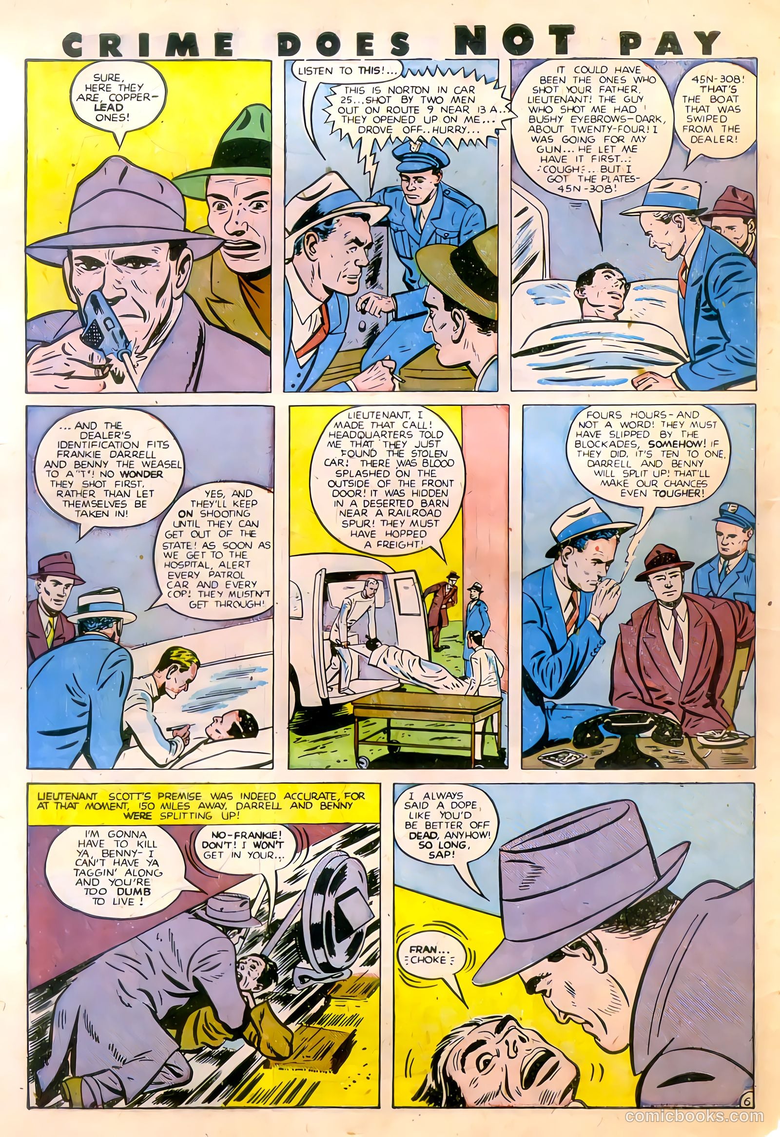 Crime Does Not Pay #79 (1949) — page 46 of 52