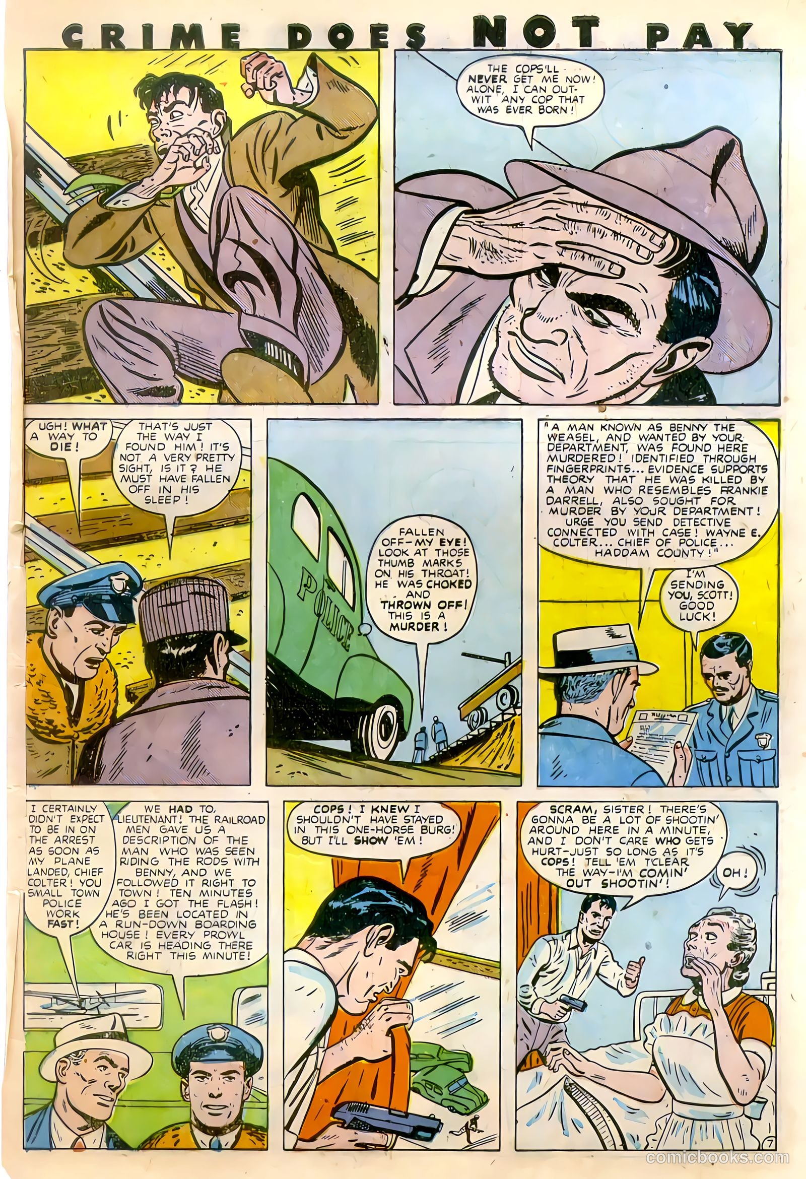 Crime Does Not Pay #79 (1949) — page 47 of 52