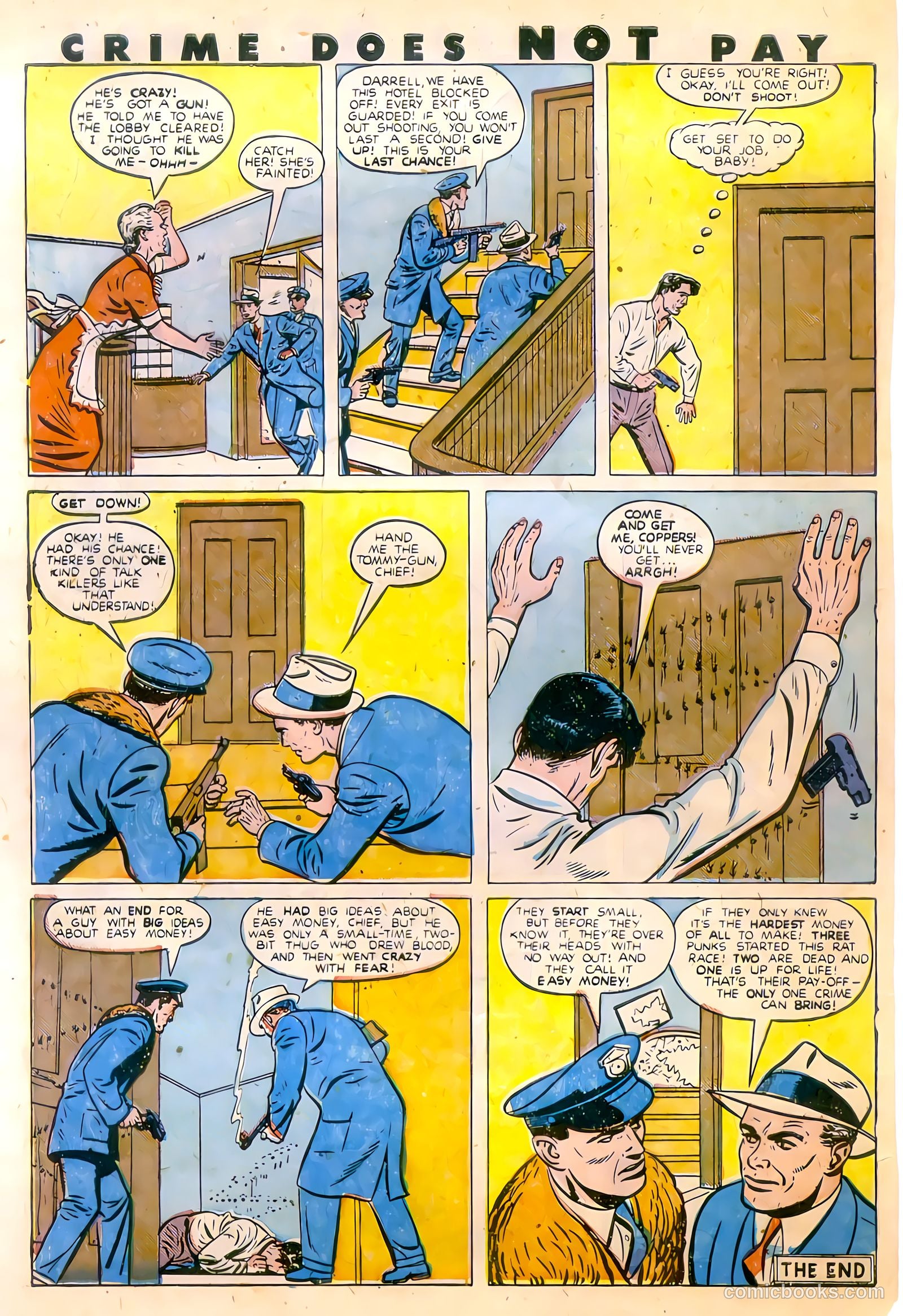 Crime Does Not Pay #79 (1949) — page 48 of 52