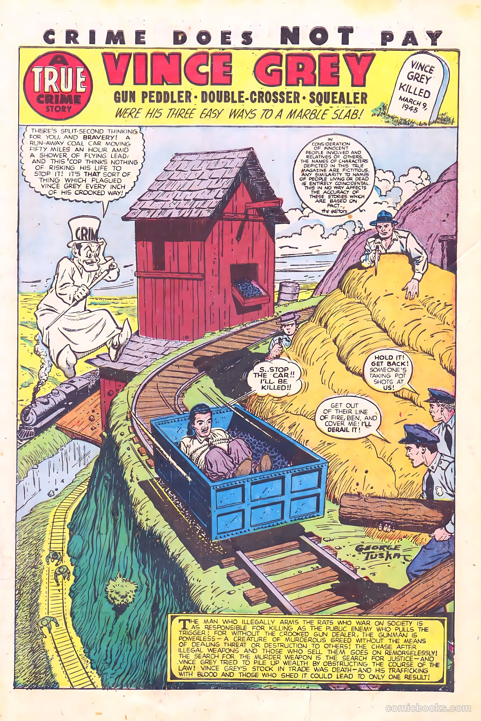 Crime Does Not Pay #80 (1949) — page 3 of 53