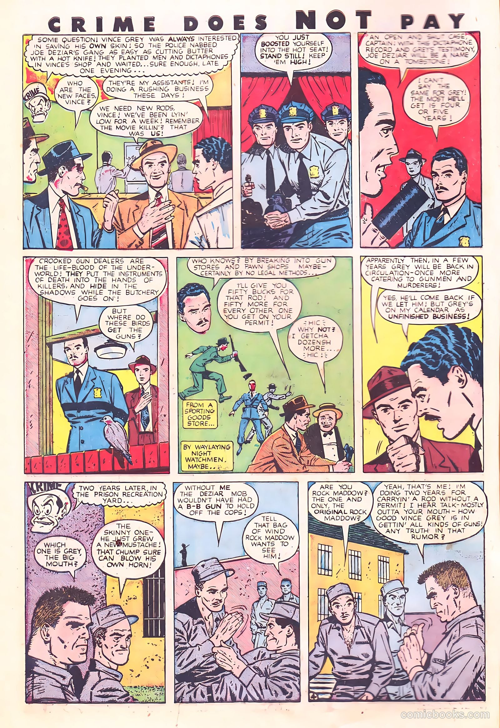 Crime Does Not Pay #80 (1949) — page 6 of 53