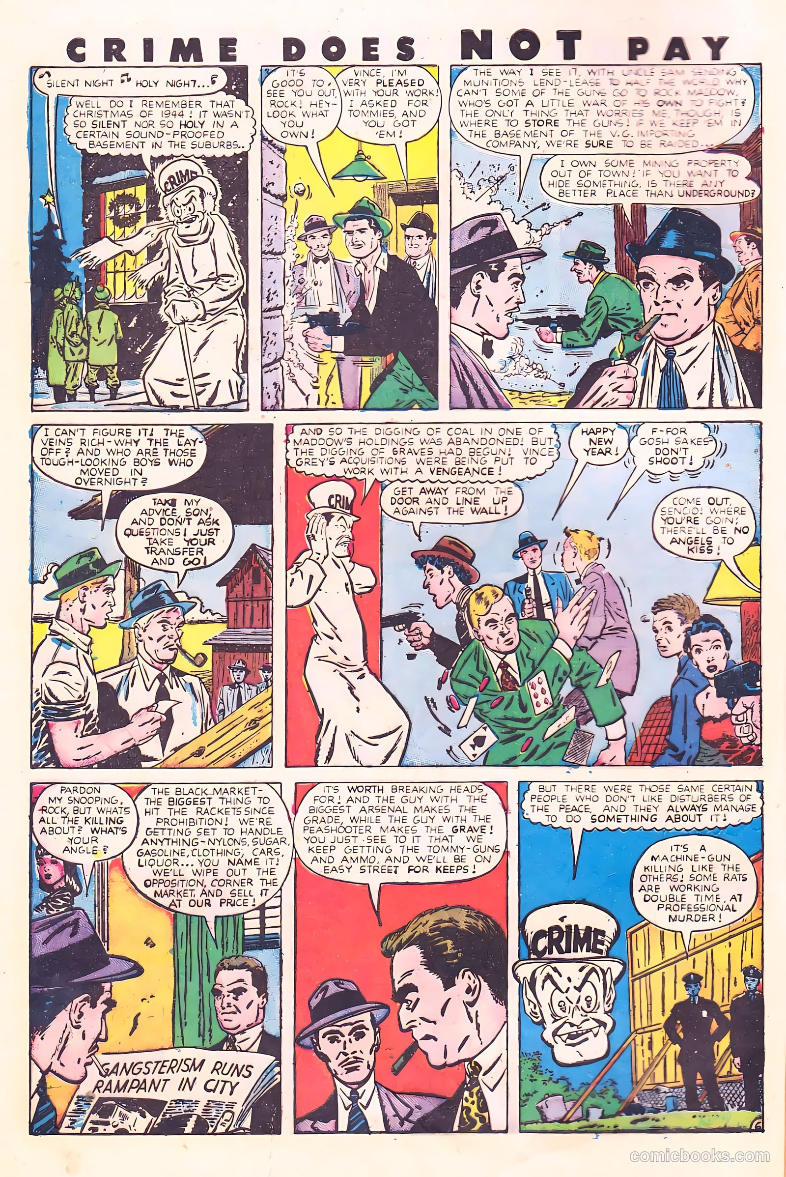 Crime Does Not Pay #80 (1949) — page 8 of 53