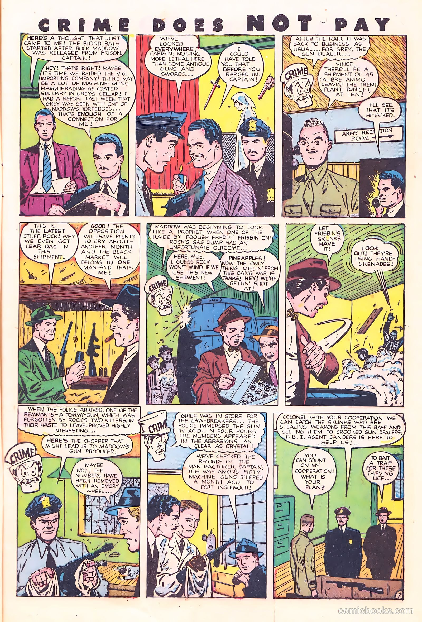 Crime Does Not Pay #80 (1949) — page 9 of 53