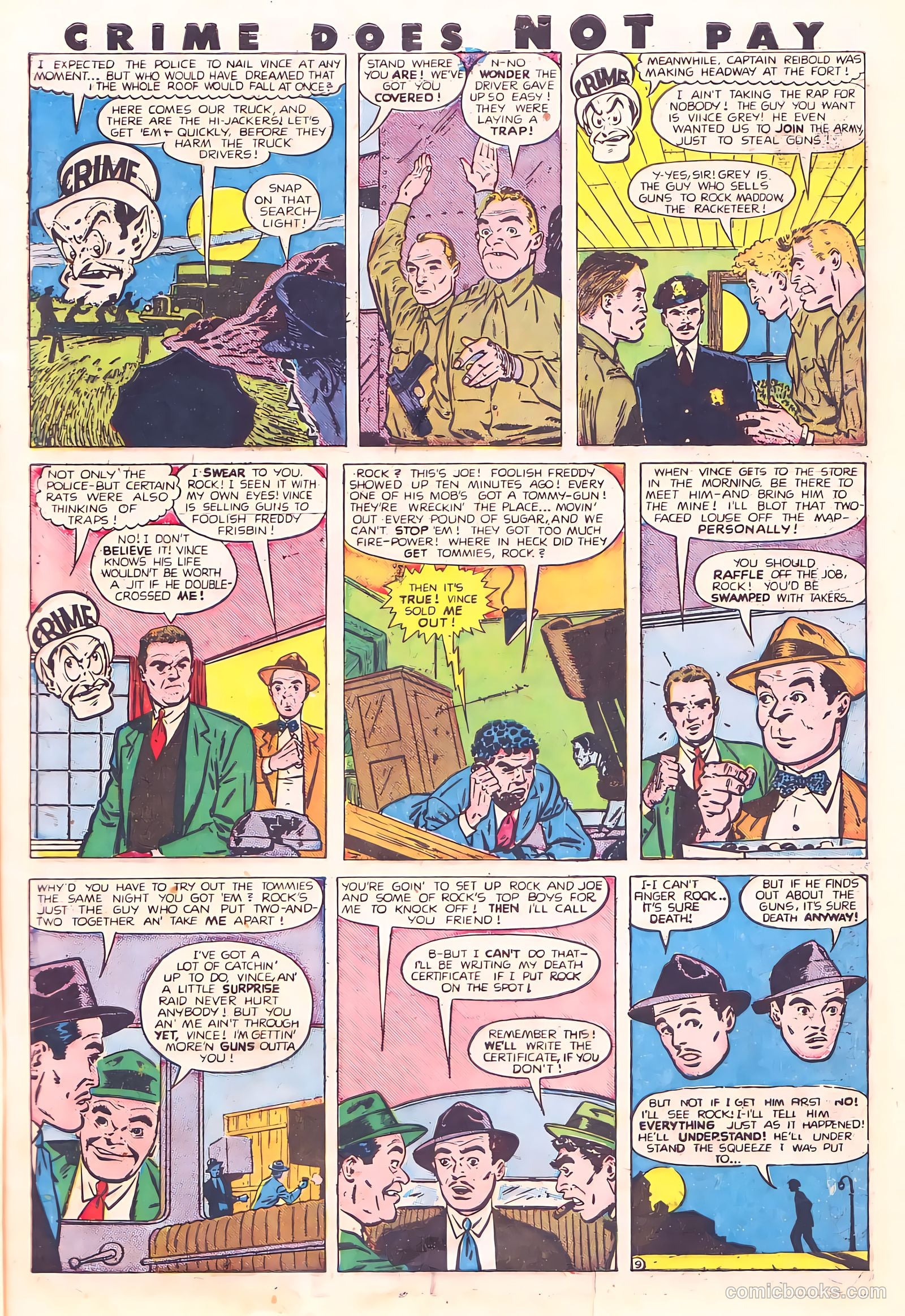 Crime Does Not Pay #80 (1949) — page 11 of 53