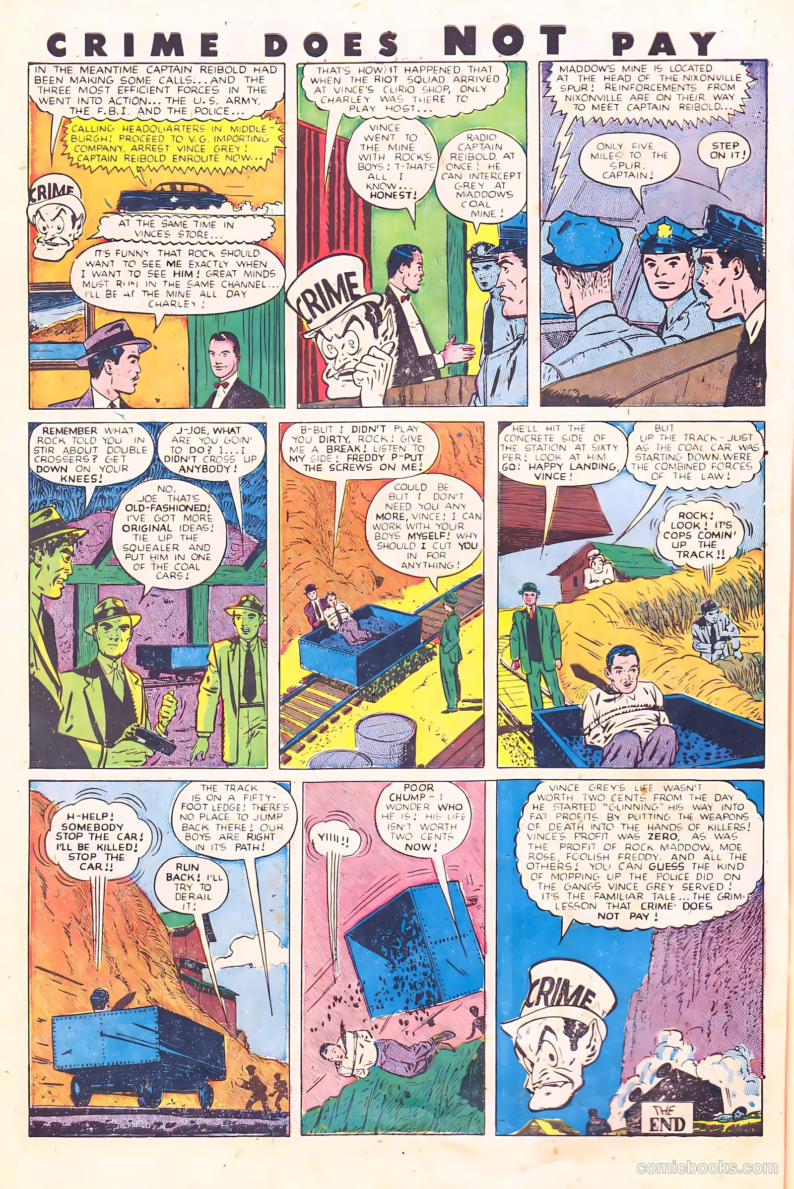 Crime Does Not Pay #80 (1949) — page 12 of 53