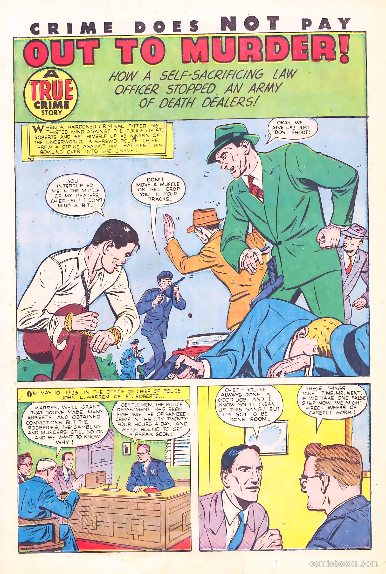Crime Does Not Pay #80 (1949) — page 15 of 53