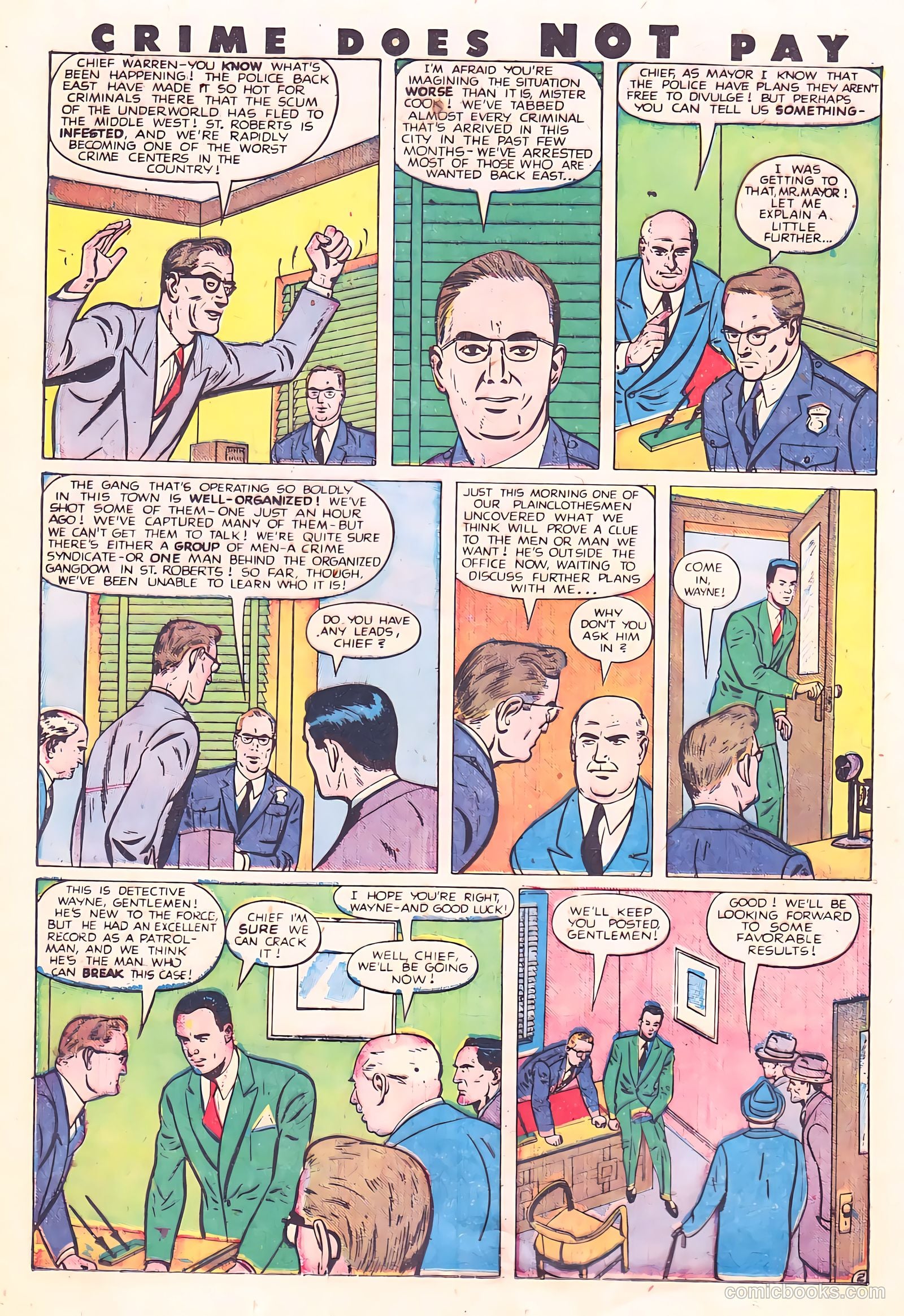 Crime Does Not Pay #80 (1949) — page 16 of 53