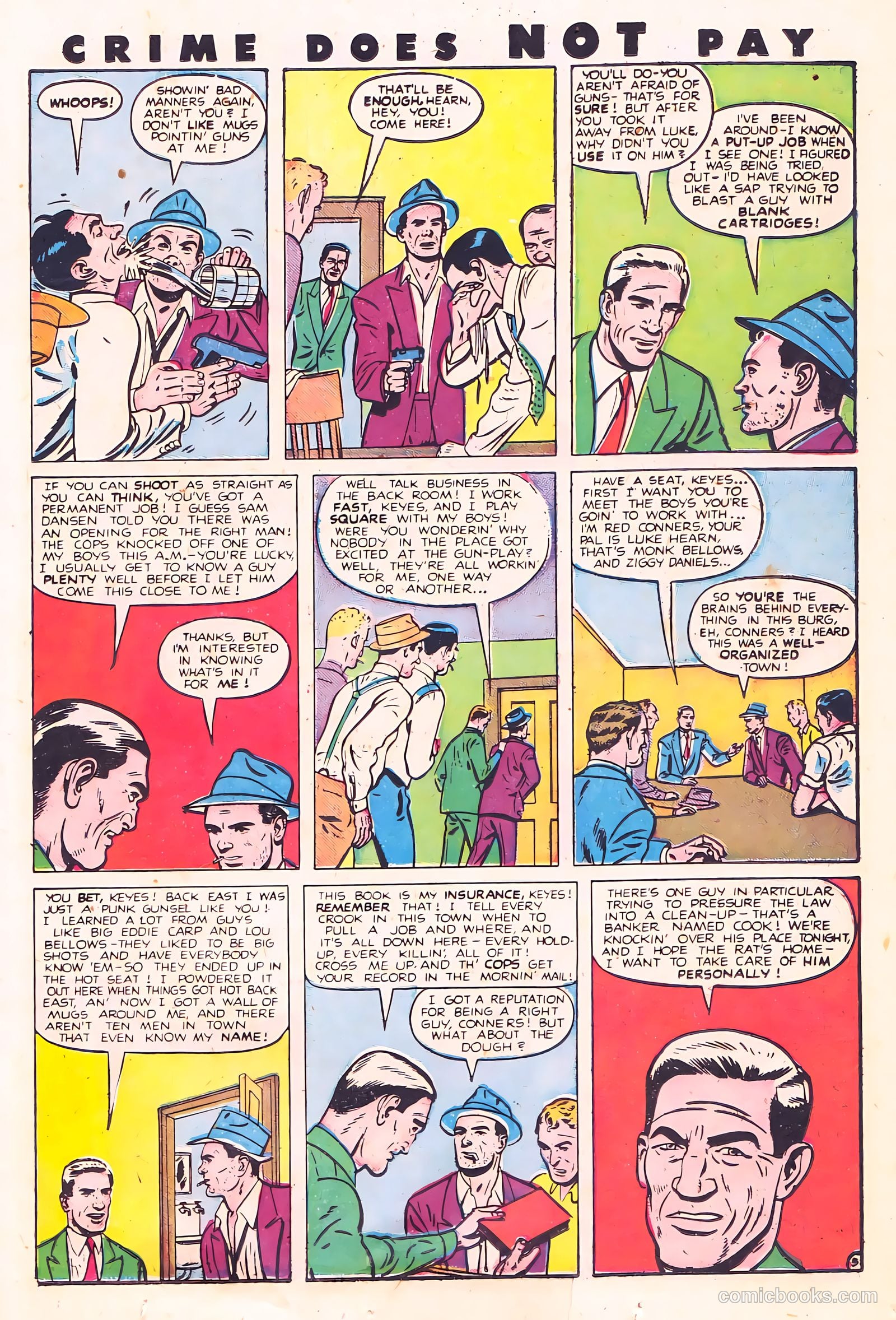 Crime Does Not Pay #80 (1949) — page 19 of 53