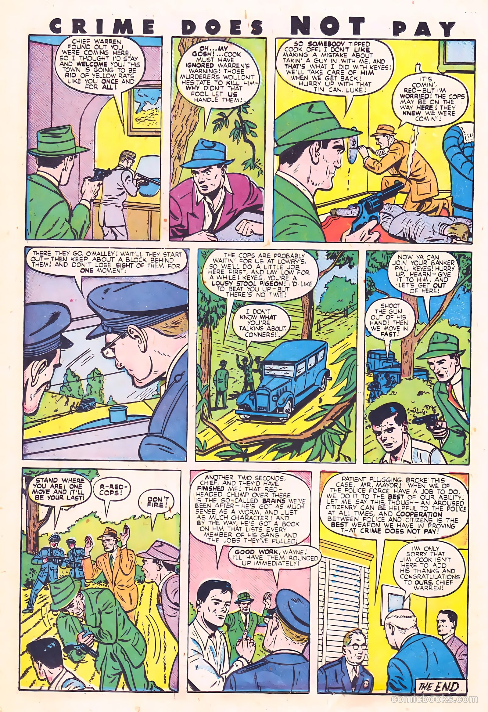 Crime Does Not Pay #80 (1949) — page 22 of 53