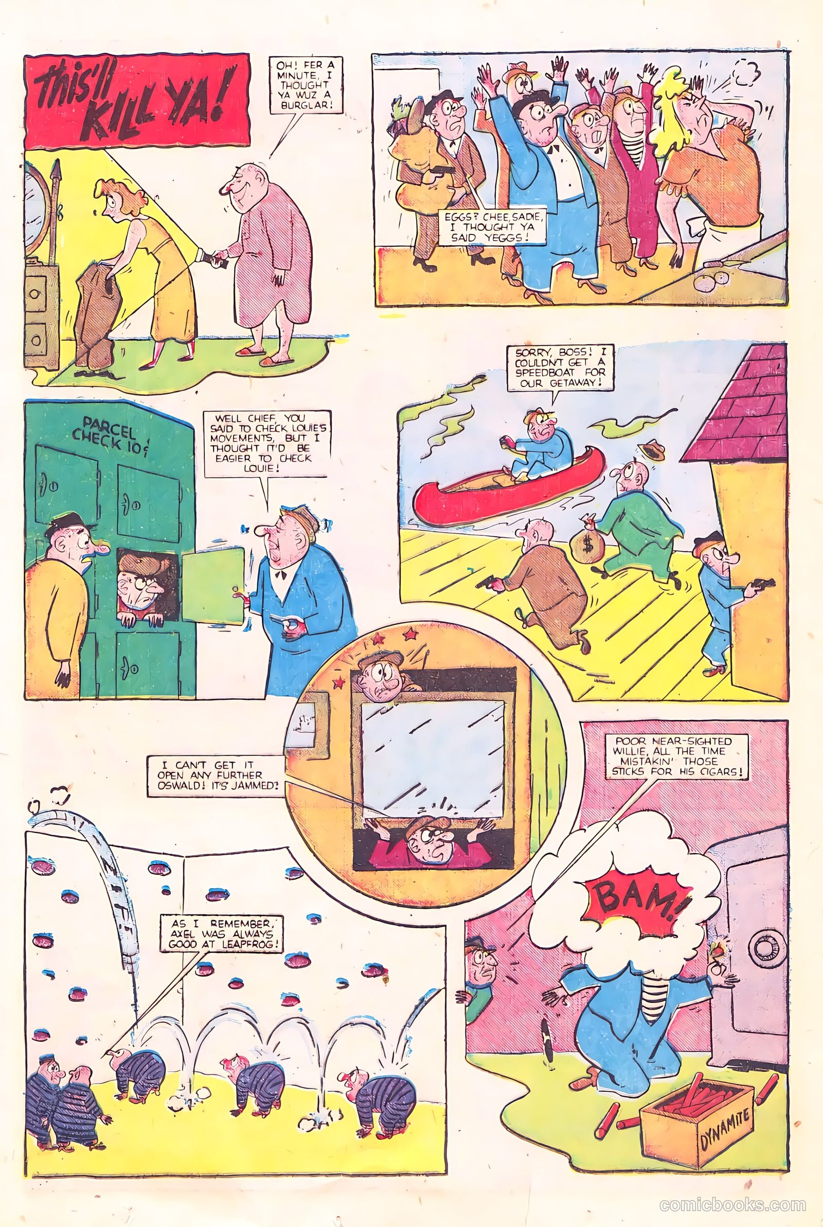 Crime Does Not Pay #80 (1949) — page 25 of 53