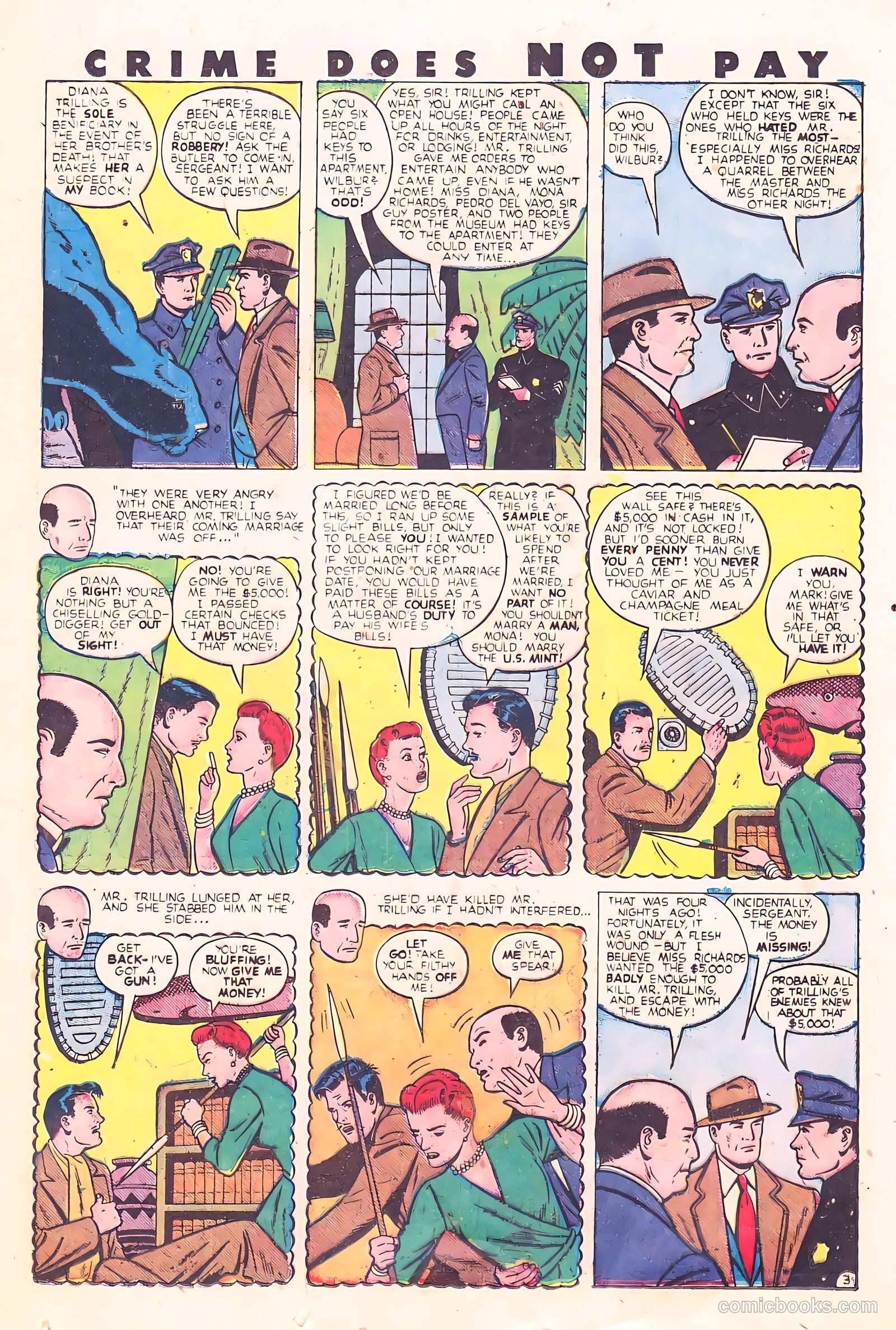 Crime Does Not Pay #80 (1949) — page 28 of 53