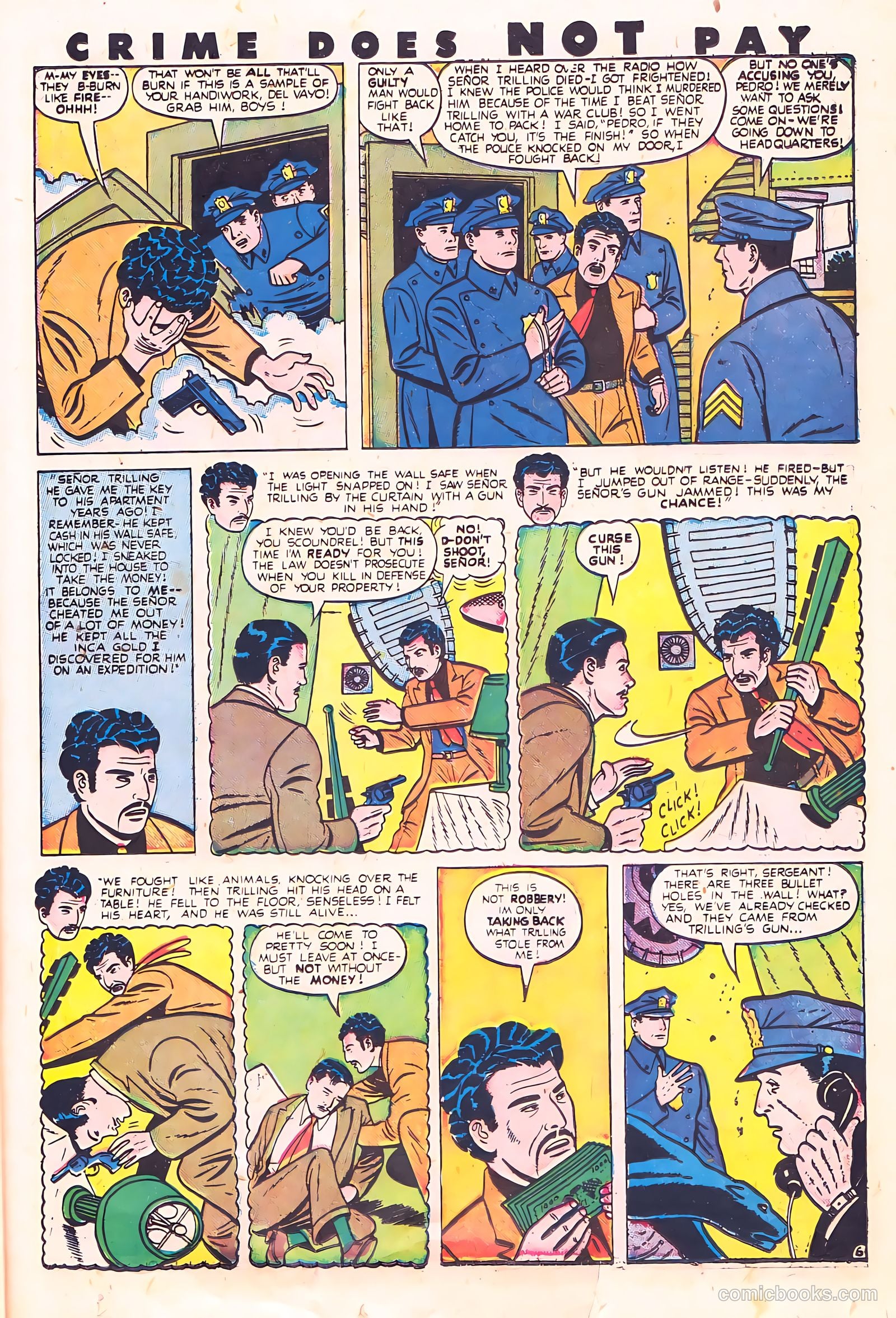 Crime Does Not Pay #80 (1949) — page 31 of 53