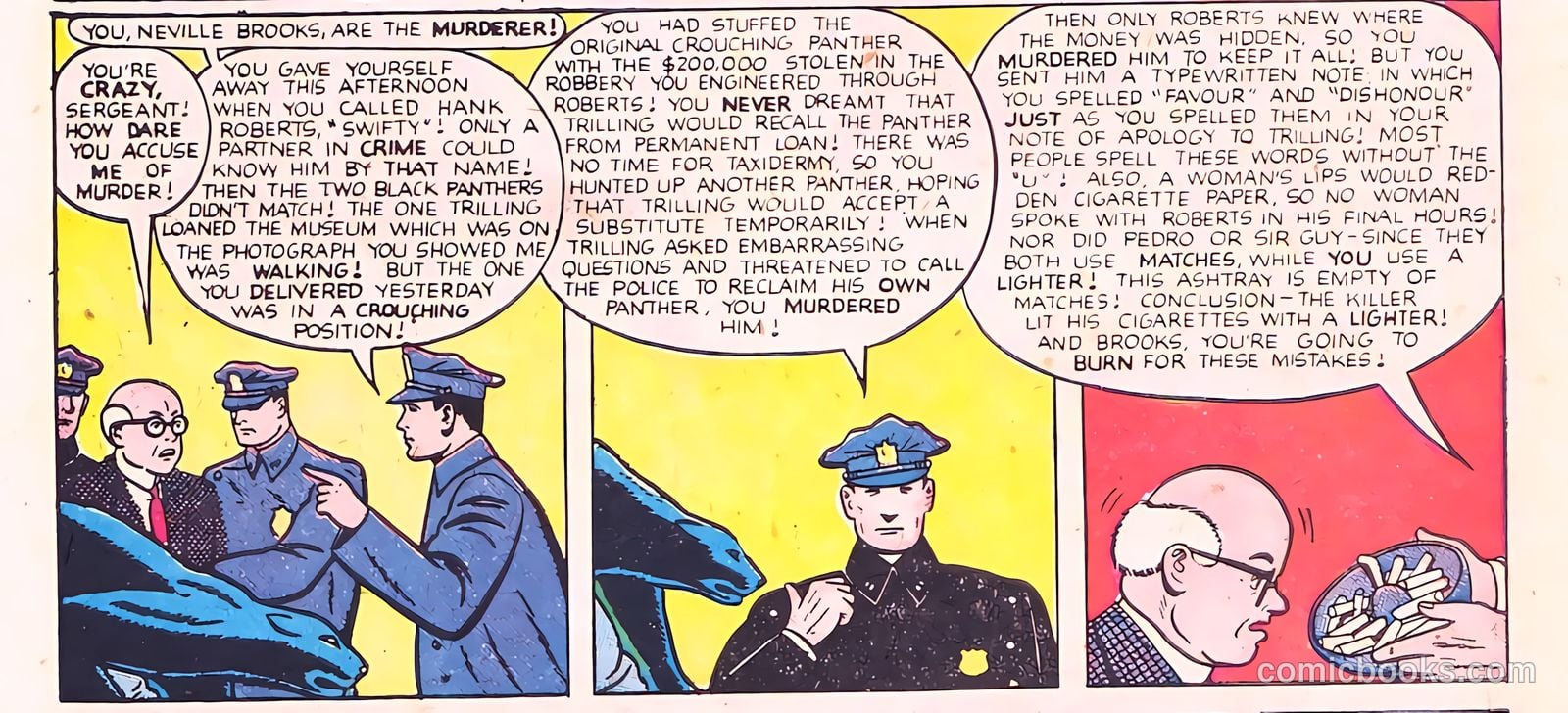 Crime Does Not Pay #80 (1949) — page 35 of 53