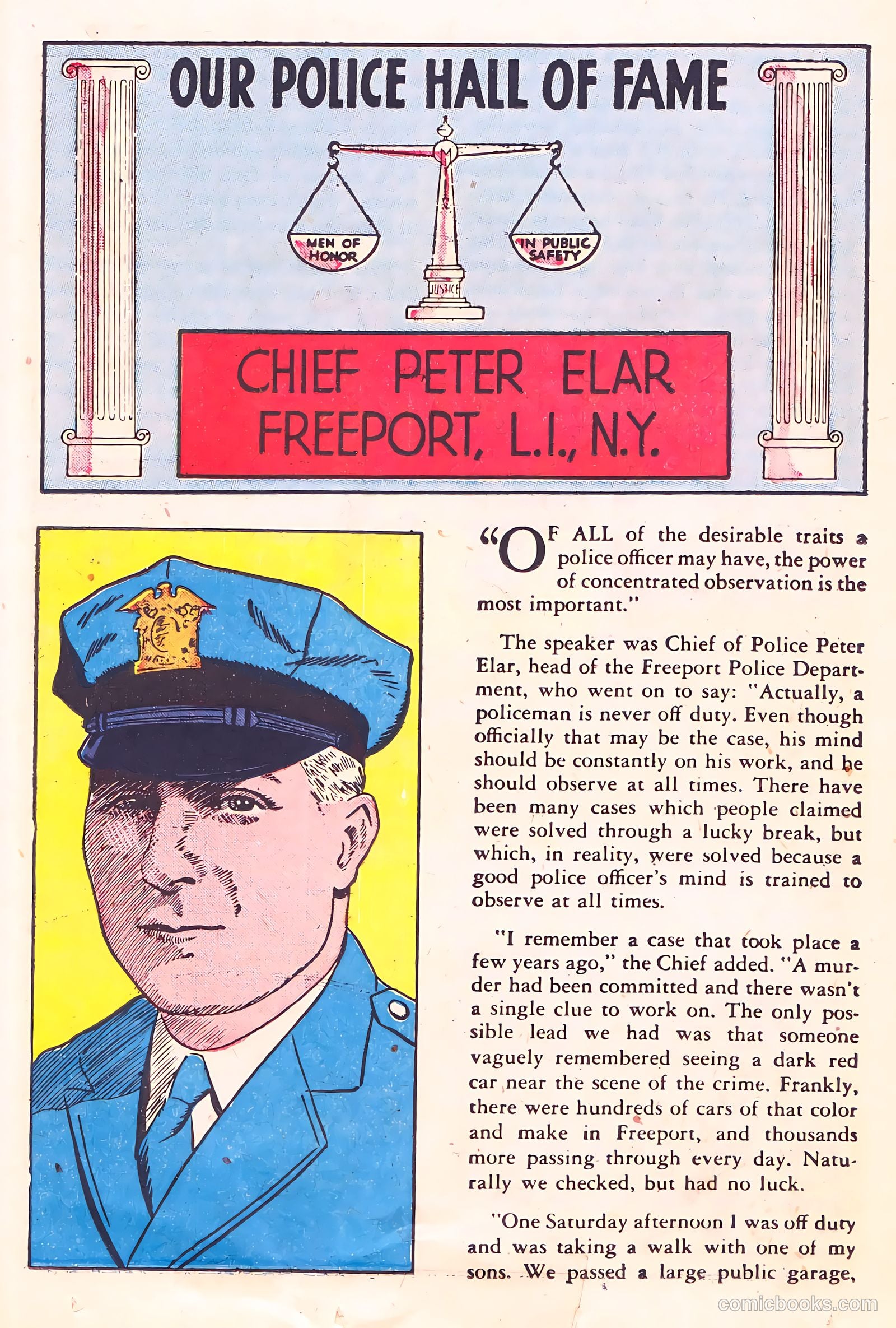 Crime Does Not Pay #80 (1949) — page 36 of 53