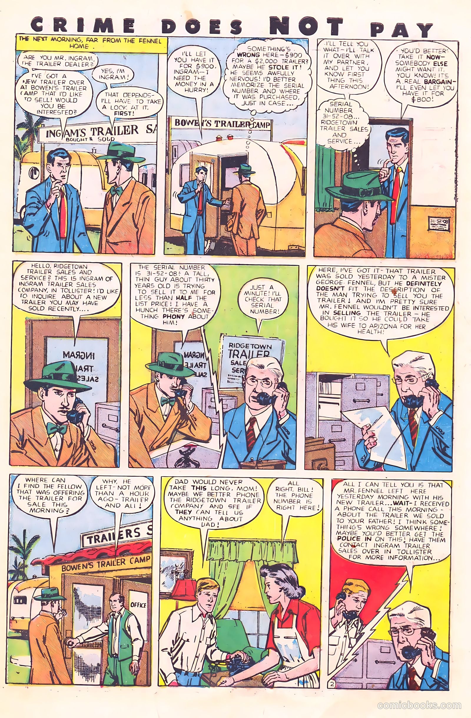Crime Does Not Pay #80 (1949) — page 43 of 53