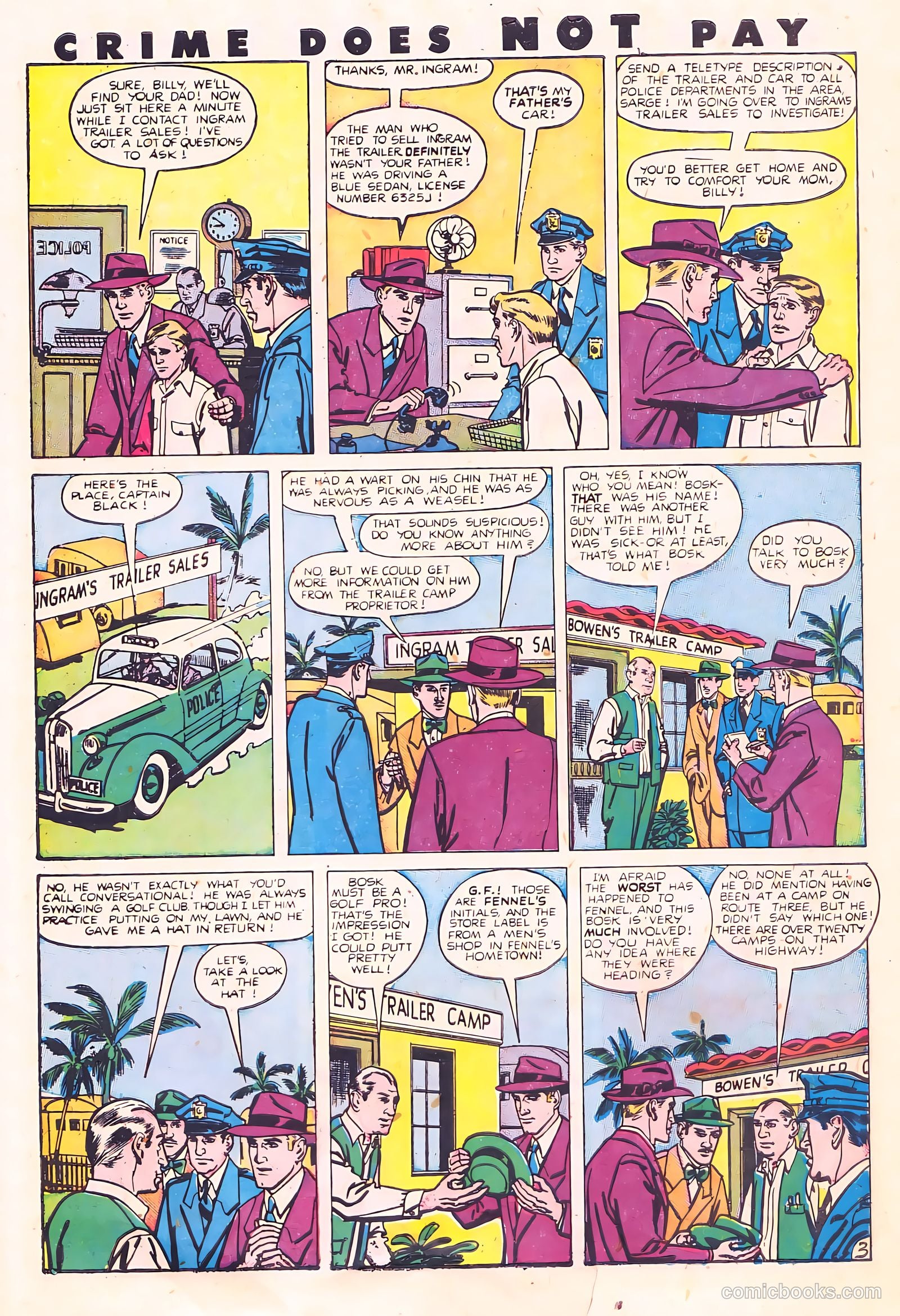 Crime Does Not Pay #80 (1949) — page 44 of 53