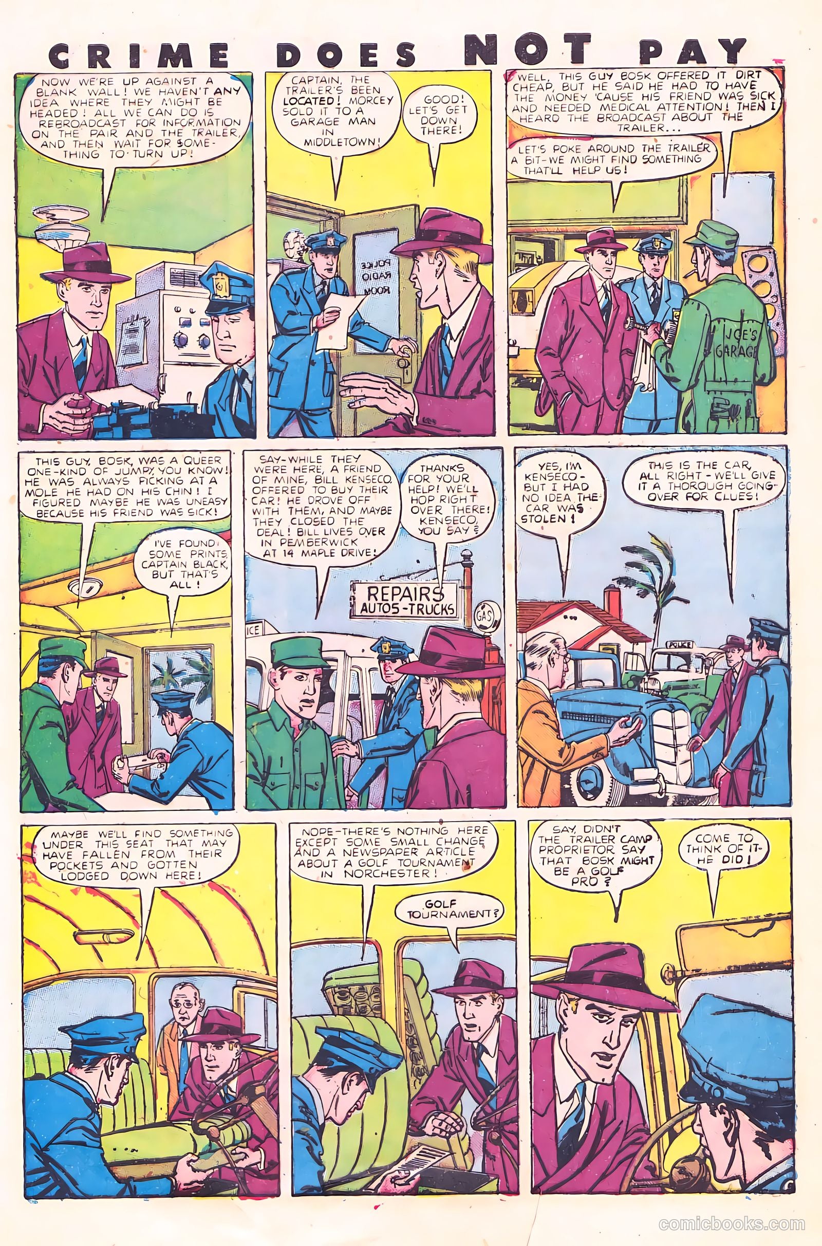 Crime Does Not Pay #80 (1949) — page 46 of 53