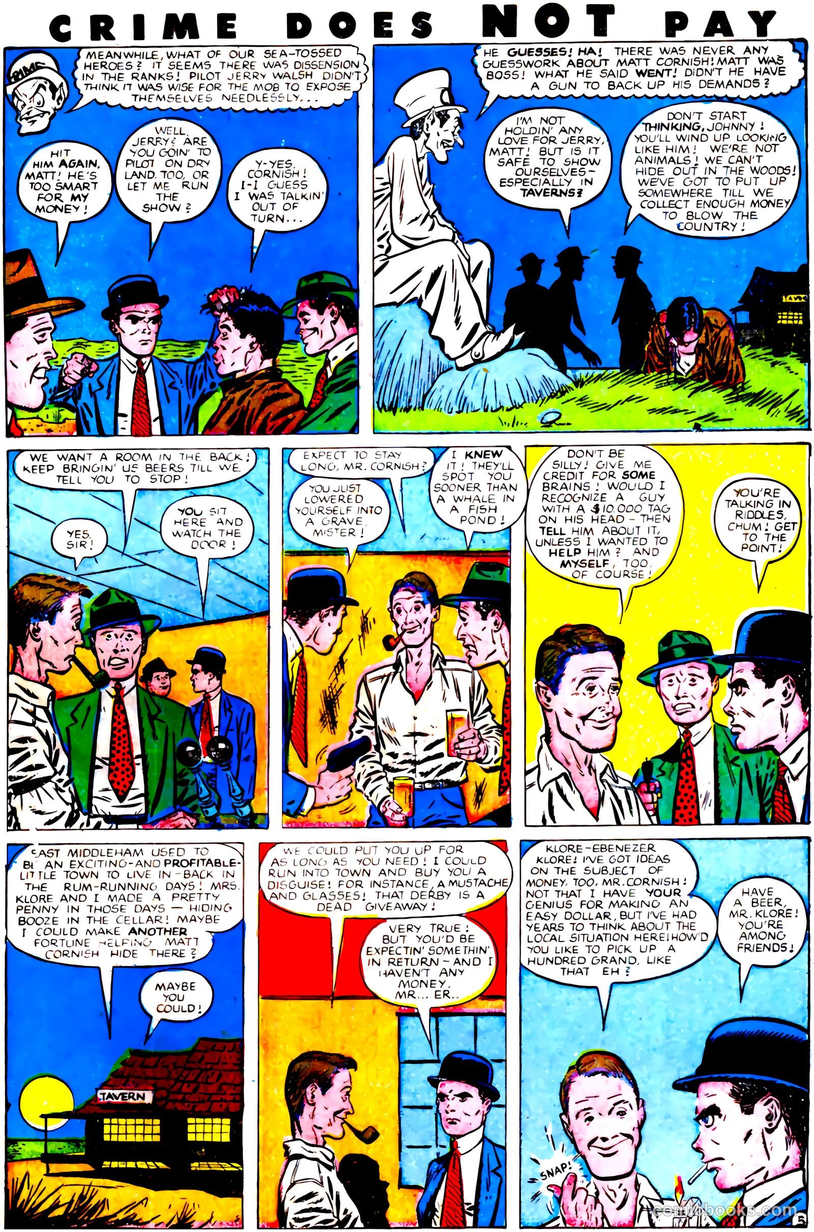 Crime Does Not Pay #81 (1949) — page 7 of 52
