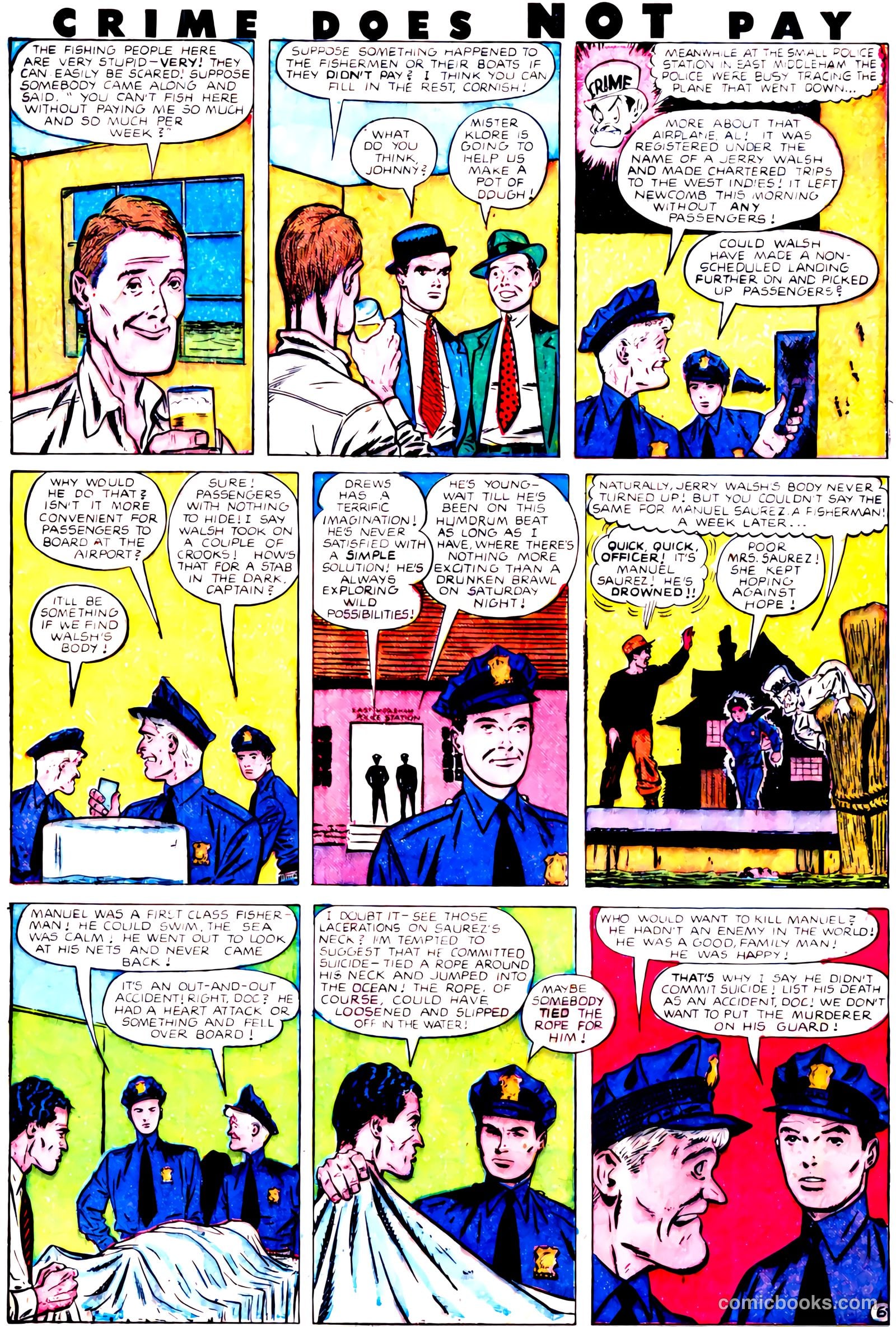 Crime Does Not Pay #81 (1949) — page 8 of 52