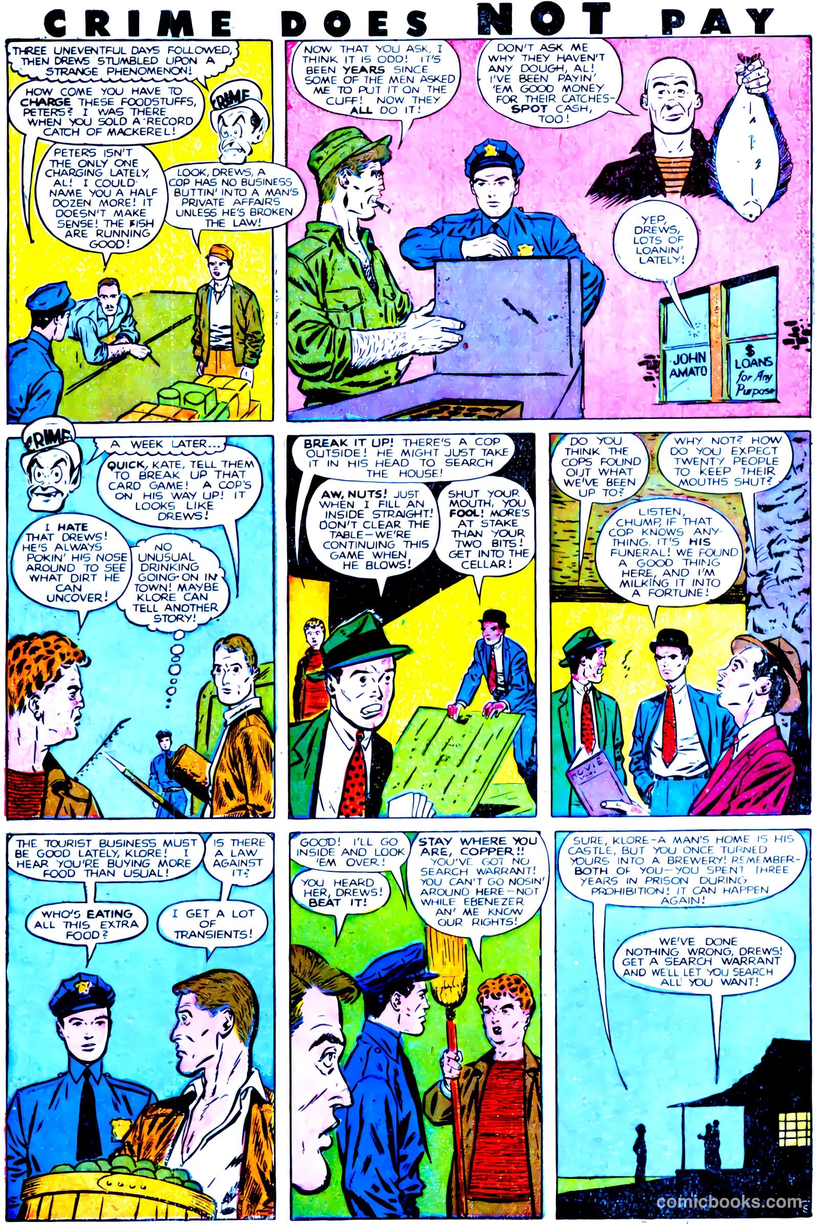 Crime Does Not Pay #81 (1949) — page 10 of 52